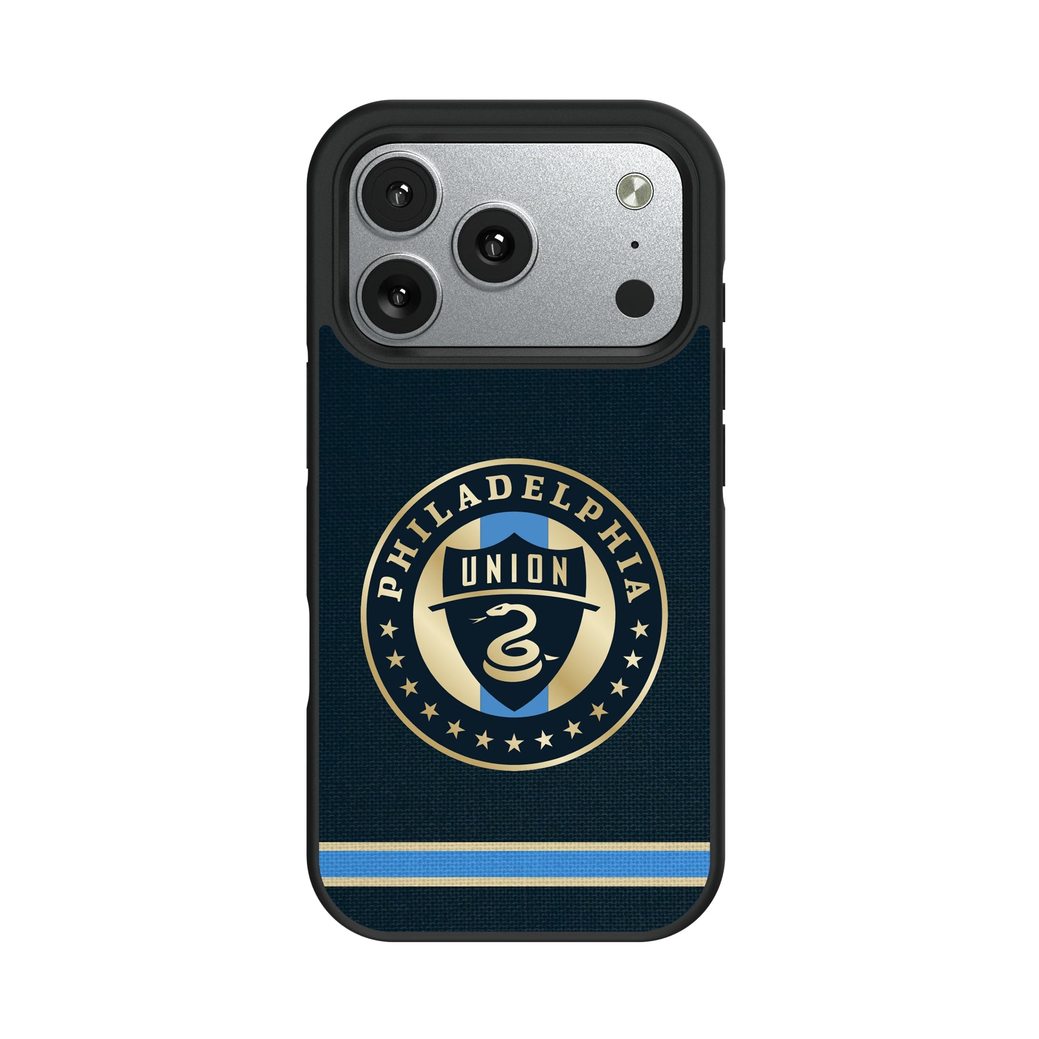 Philadelphia Union   Stripe Bump Phone Case 10