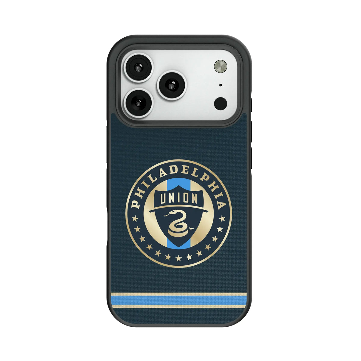 Philadelphia Union   Stripe Bump Phone Case 12