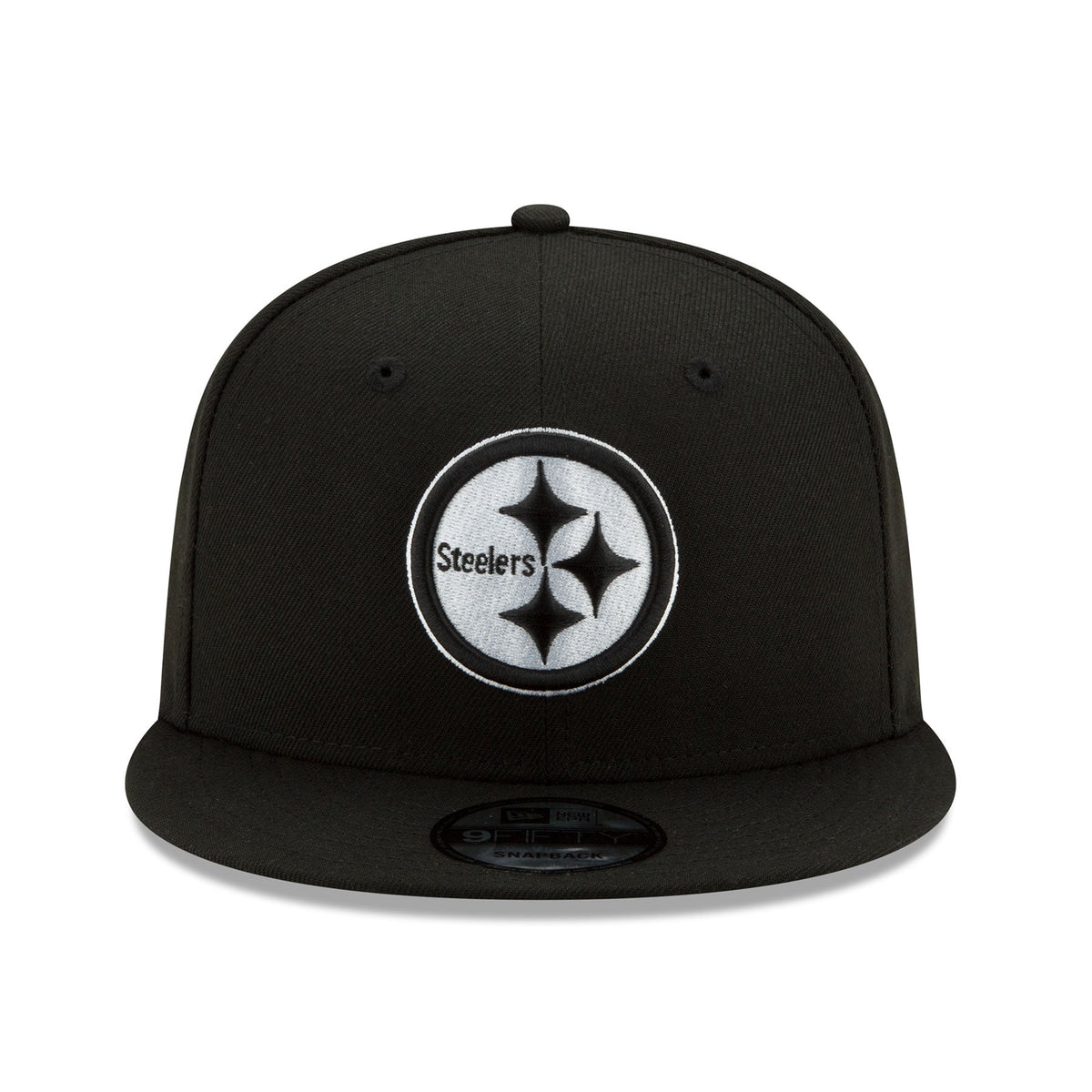 Pittsburgh Steelers - NFL Basic BW 9Fifty Snapback Black Hat, New Era 2