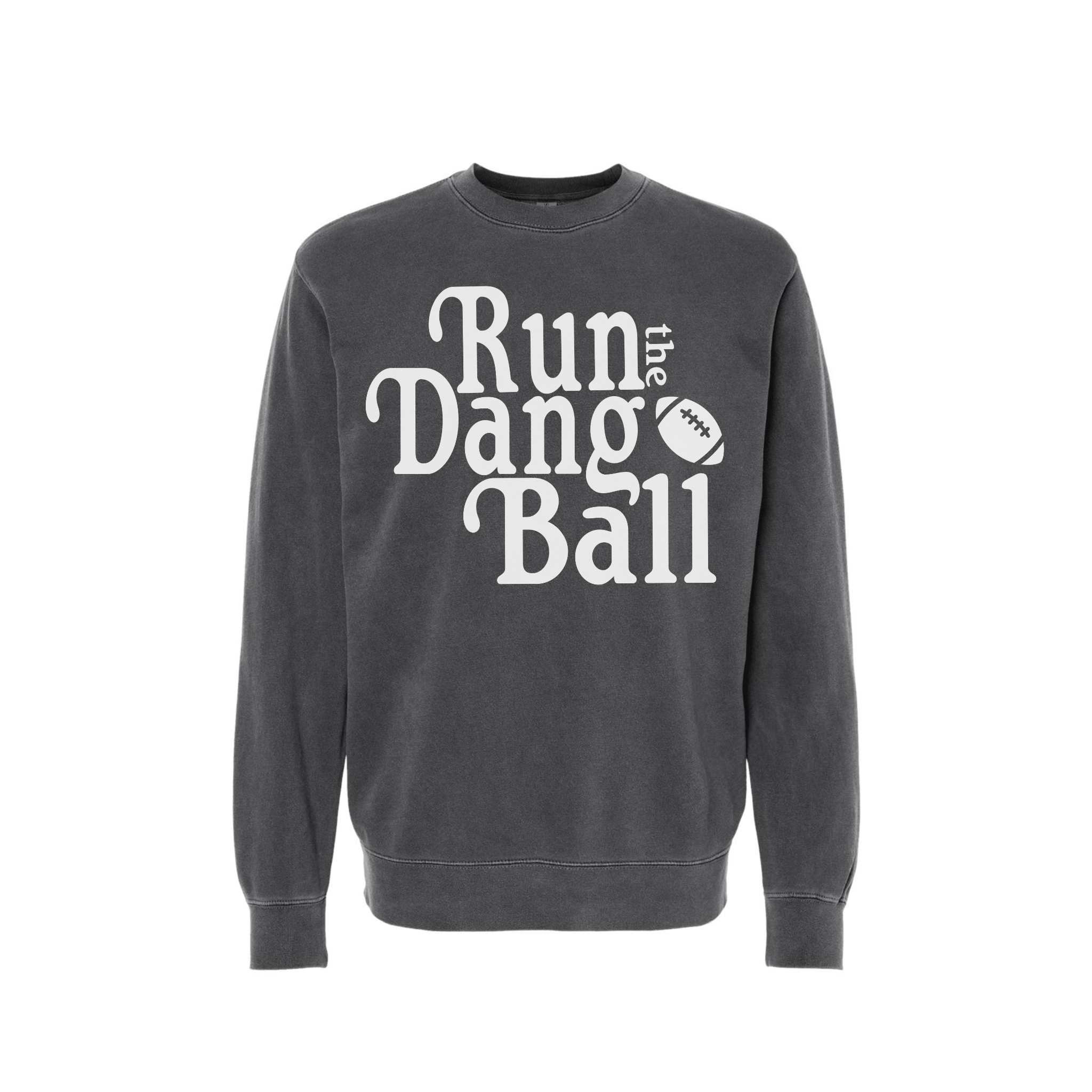 Run the Dang Ball Football Sweatshirt | Vintage Game Day Crewneck 3