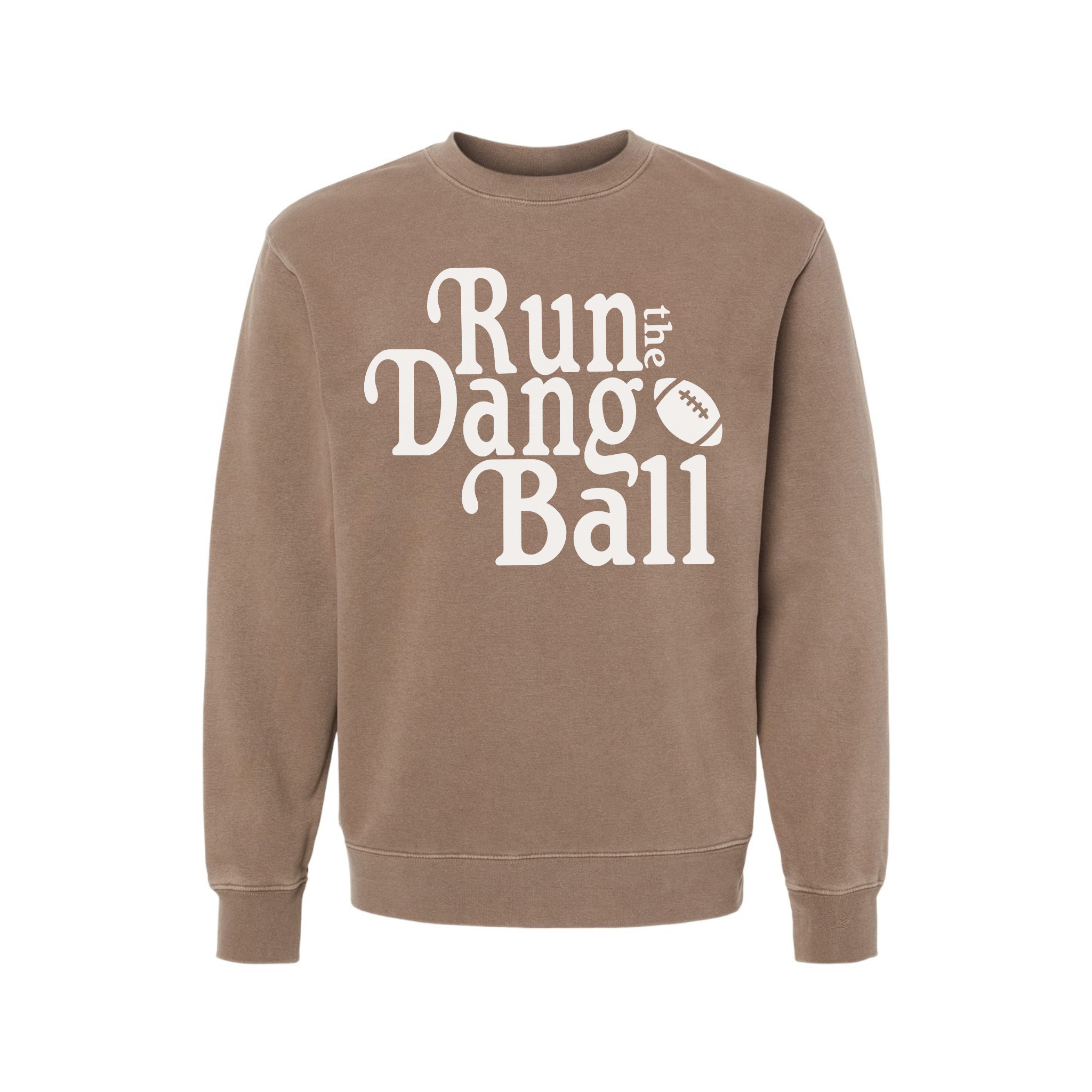 Run the Dang Ball Football Sweatshirt | Vintage Game Day Crewneck 5