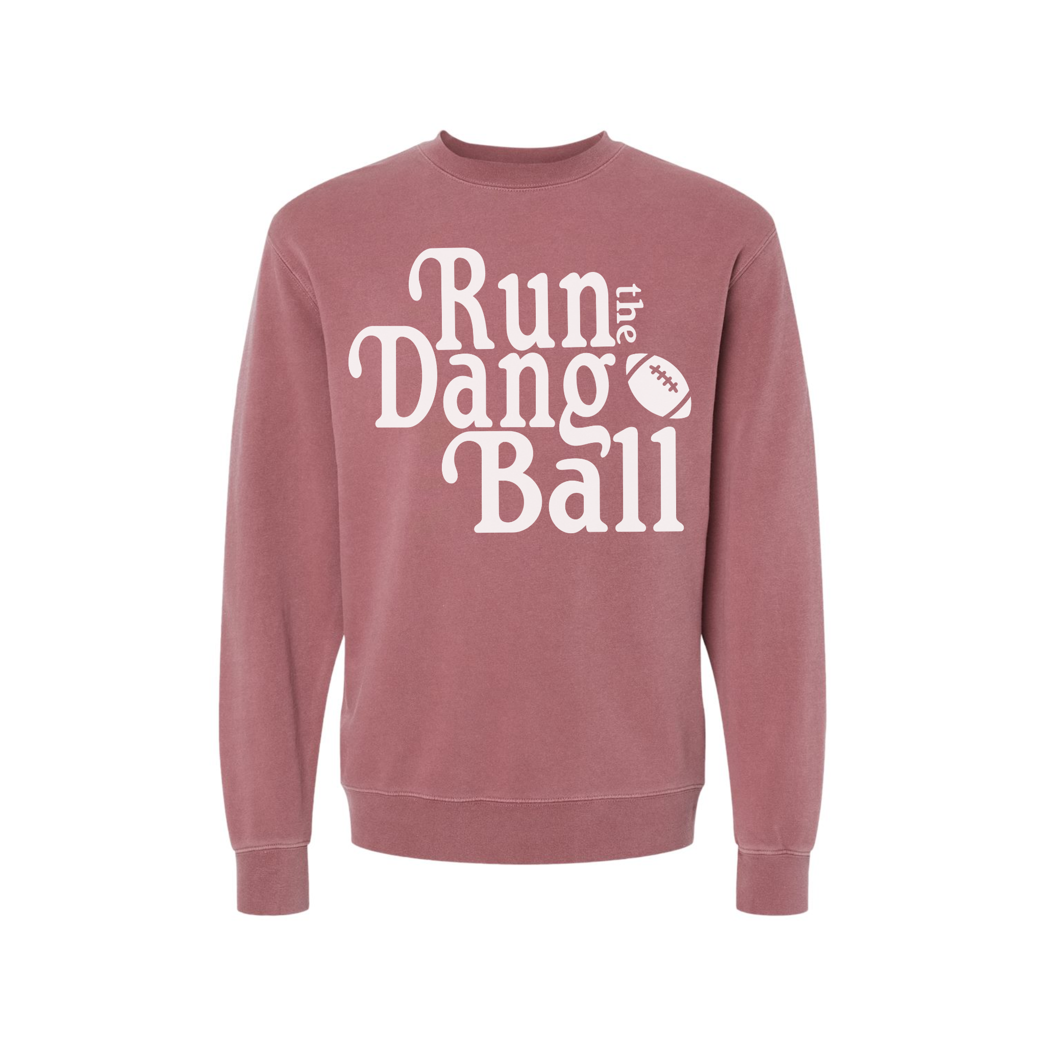 Run the Dang Ball Football Sweatshirt | Vintage Game Day Crewneck 2