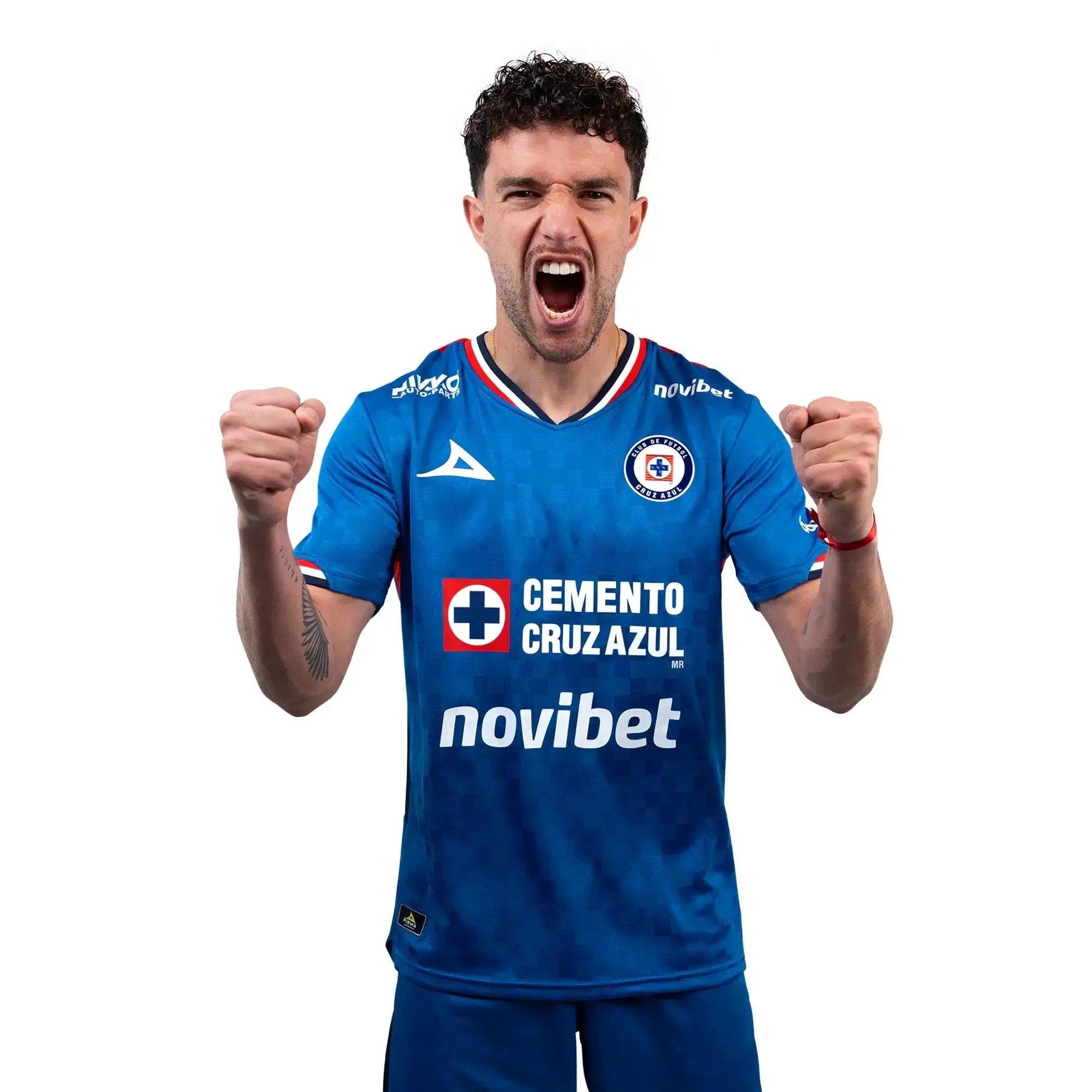 Pirma 2025-26 Cruz Azul Men's Stadium Home Soccer Jersey 1