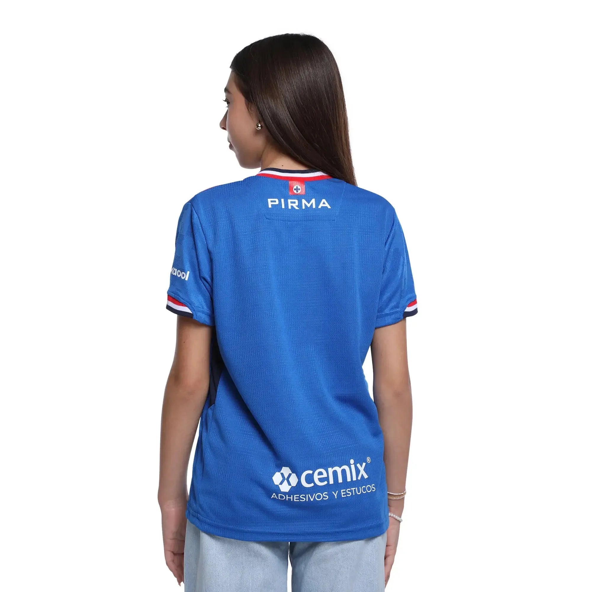Pirma 2025-26 Cruz Azul Youth Stadium Home Soccer Jersey 2