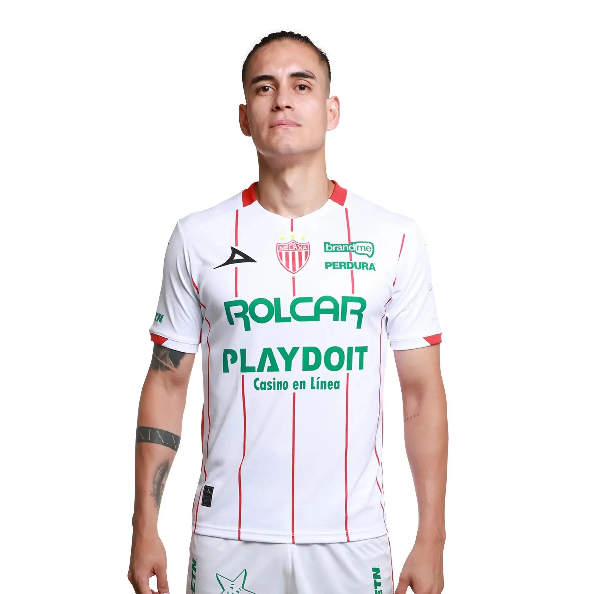 Pirma 2025-26 Necaxa Men's Stadium Home Soccer Jersey 1