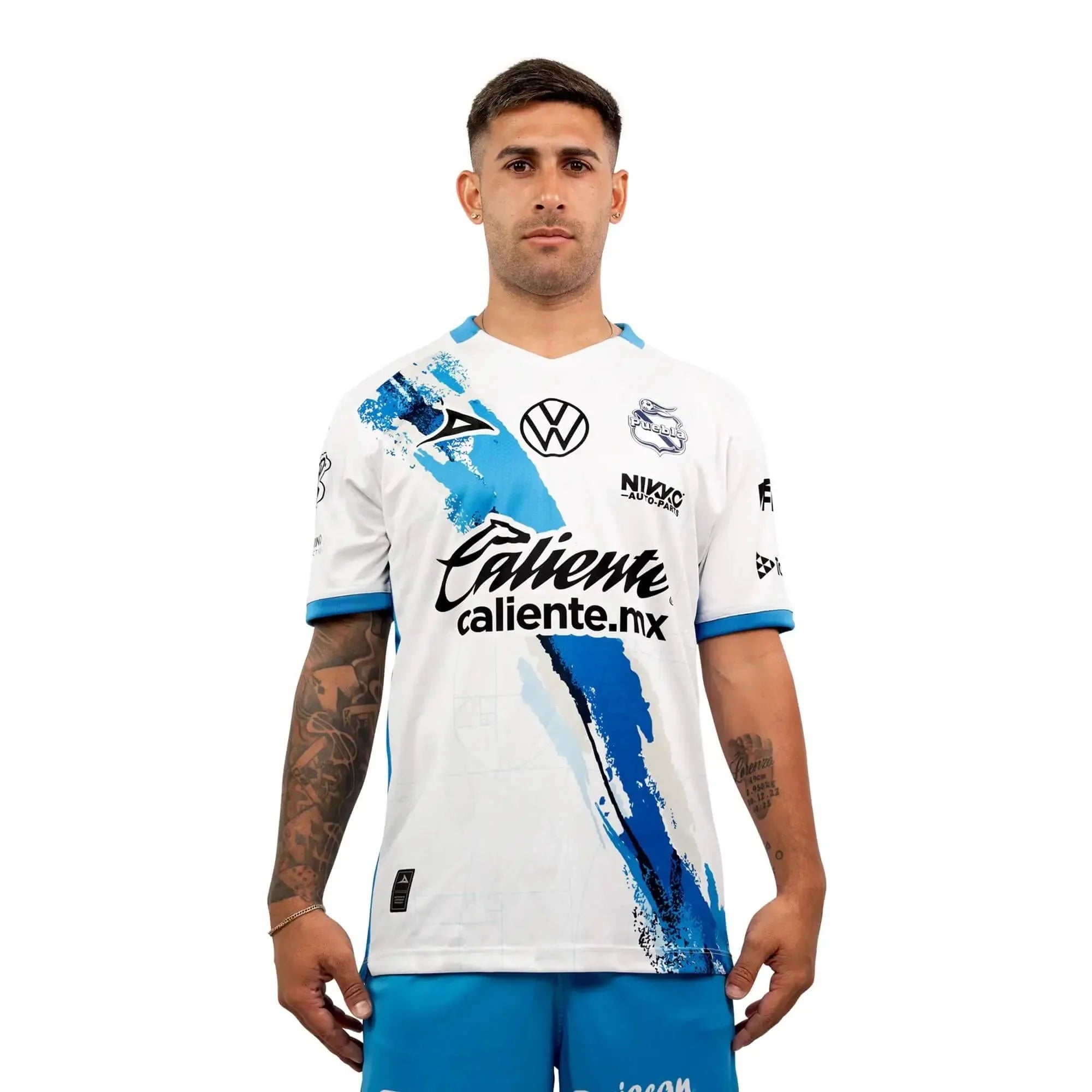 Pirma 2025-26 Puebla Men's Stadium Home Soccer Jersey 1