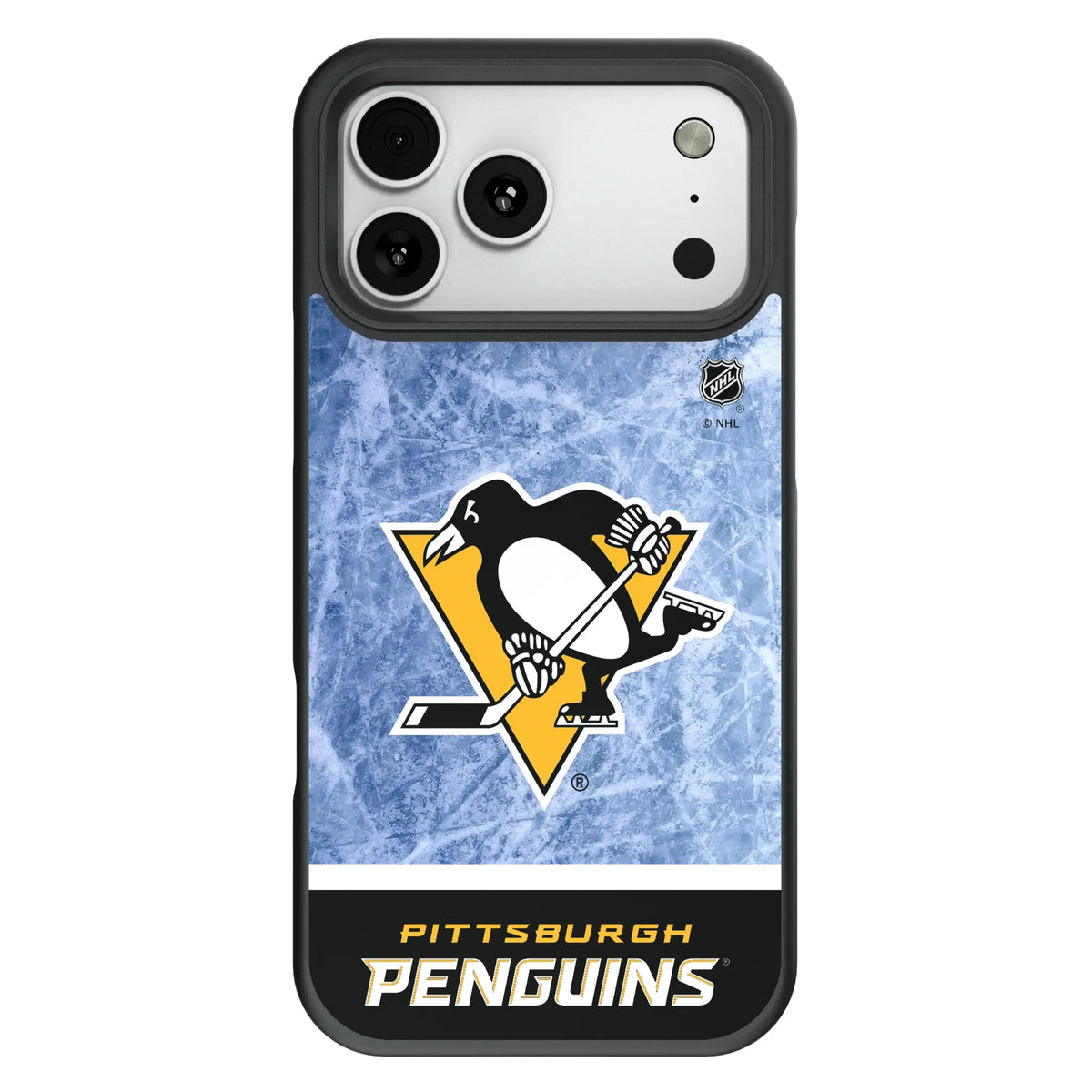 Pittsburgh Penguins Ice Wordmark Bump Phone Case 13