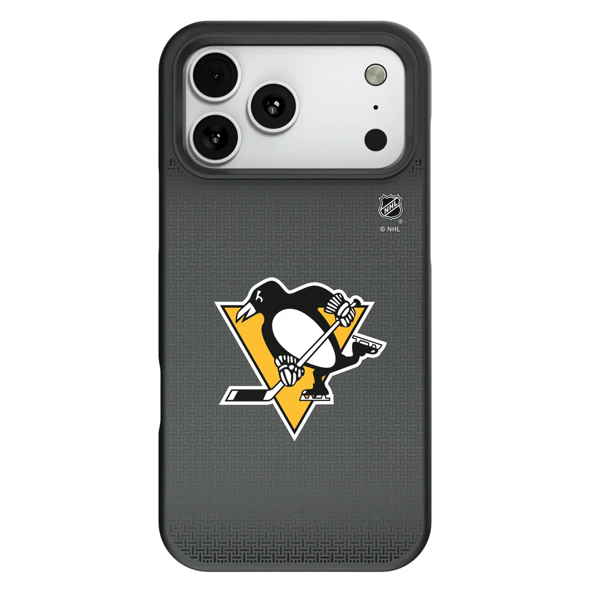 Pittsburgh Penguins Linen Bump Phone Case 10