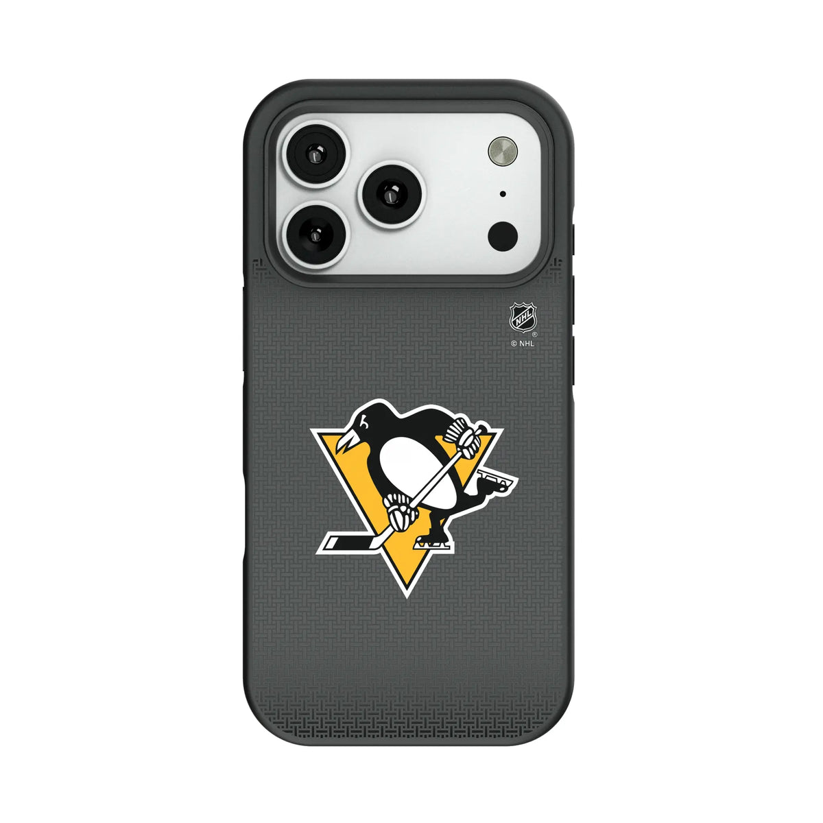 Pittsburgh Penguins Linen Bump Phone Case 9
