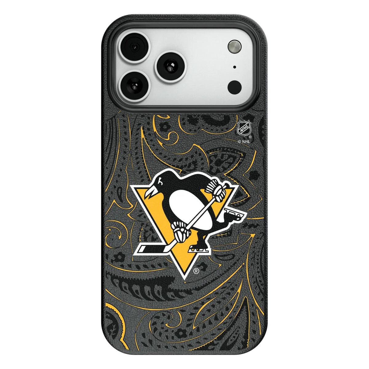 Pittsburgh Penguins Paisley MagSafe Compatible Phone Case for Apple iPhone 12