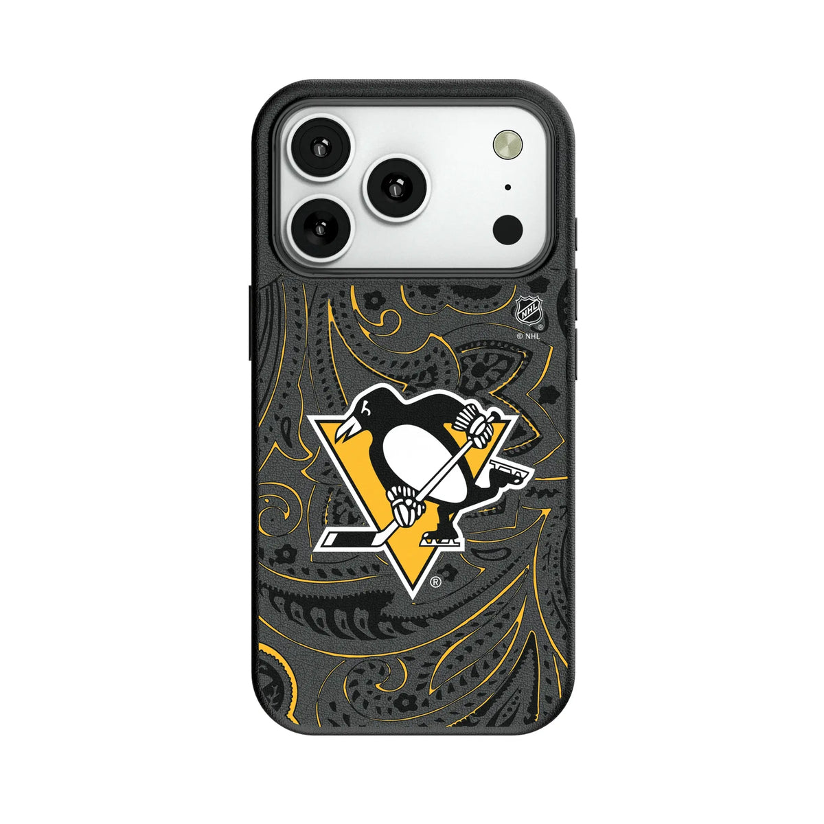 Pittsburgh Penguins Paisley MagSafe Compatible Phone Case for Apple iPhone 11