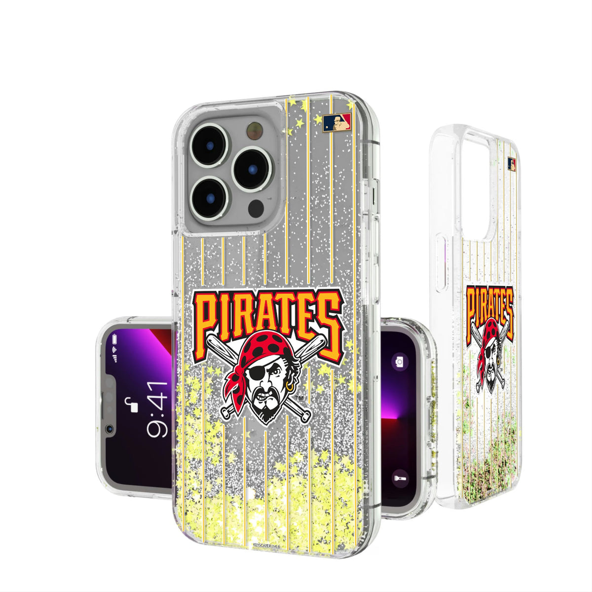 Pittsburgh Pirates 1997-2013 - Cooperstown Collection Pinstripe Glitter Phone Case 17
