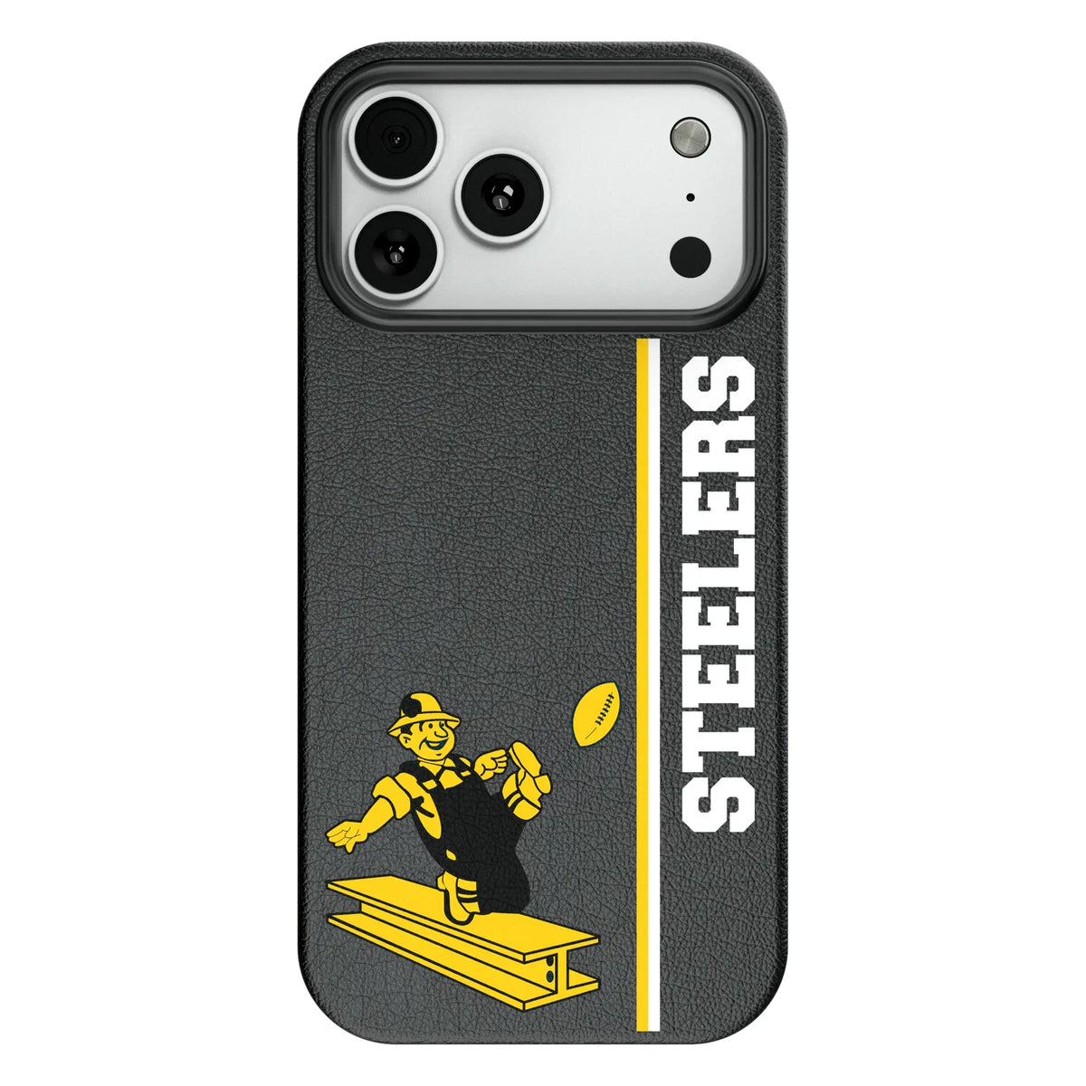 Pittsburgh Steelers 1961 Historic Collection Sidebar MagSafe Compatible Phone Case for Apple iPhone 8
