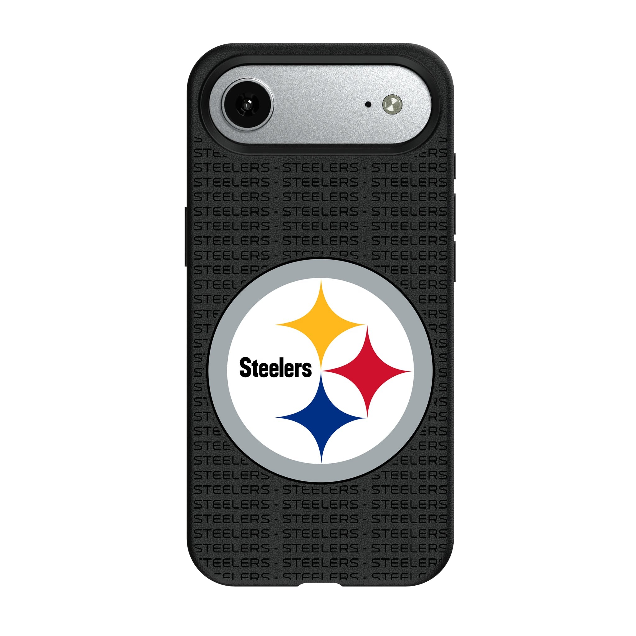 Pittsburgh Steelers Text Backdrop MagSafe Compatible Phone Case for Apple iPhone 8