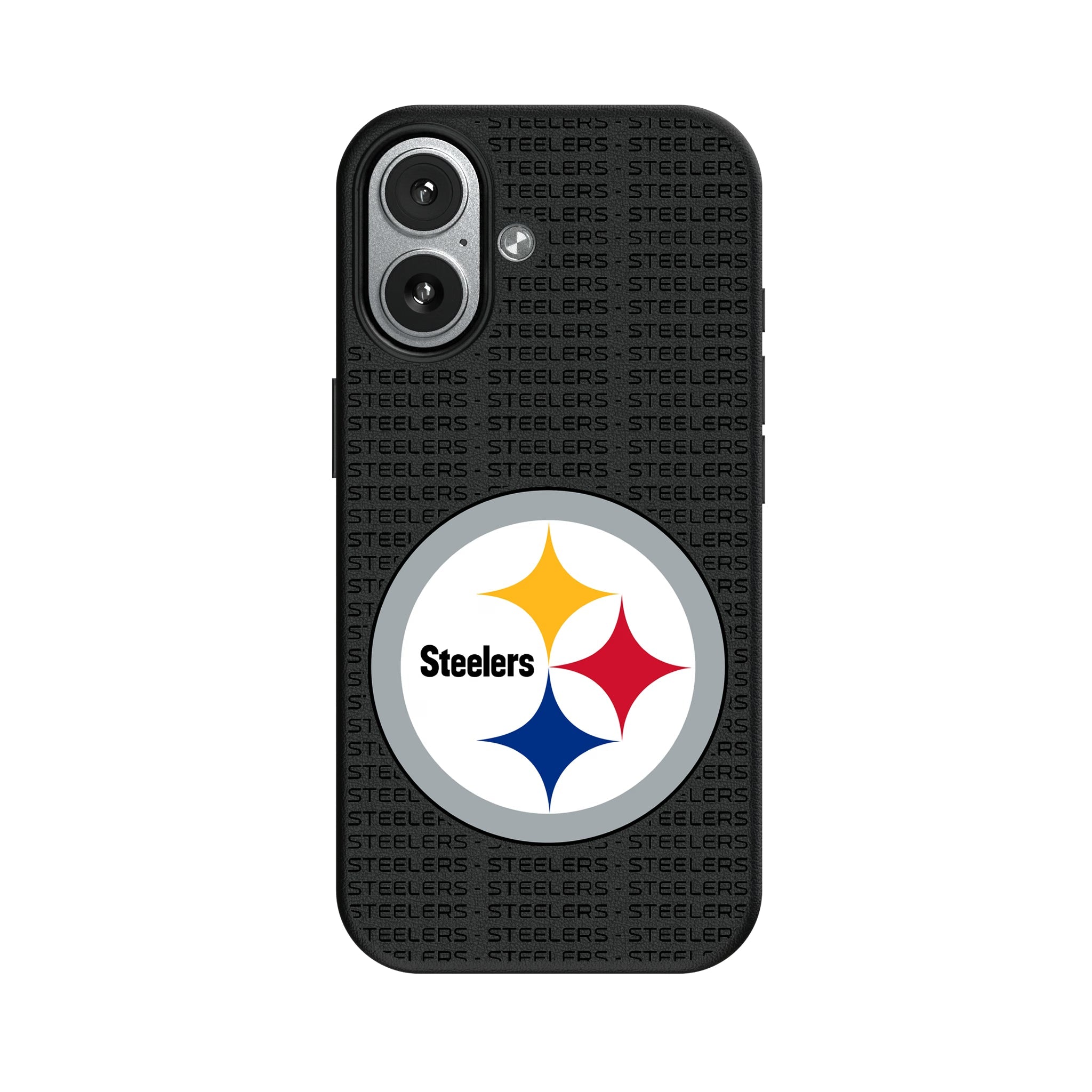 Pittsburgh Steelers Text Backdrop MagSafe Compatible Phone Case for Apple iPhone 7