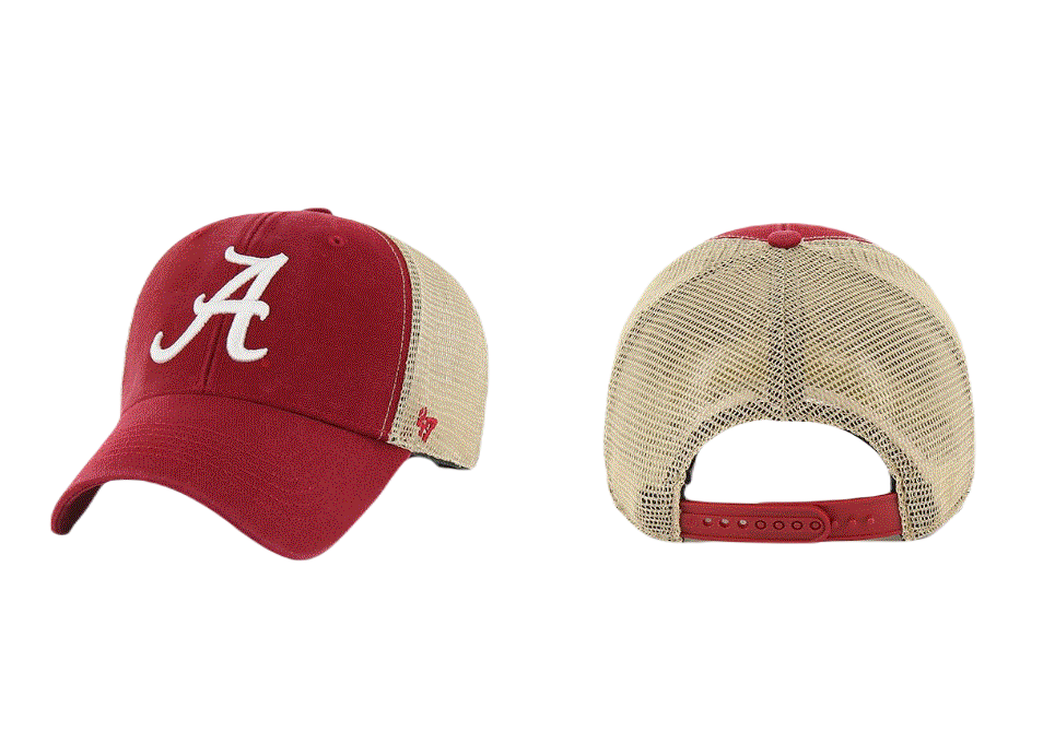 Alabama Crimson Tide - Flagship Wash MVP Hat, 47 Brand 3