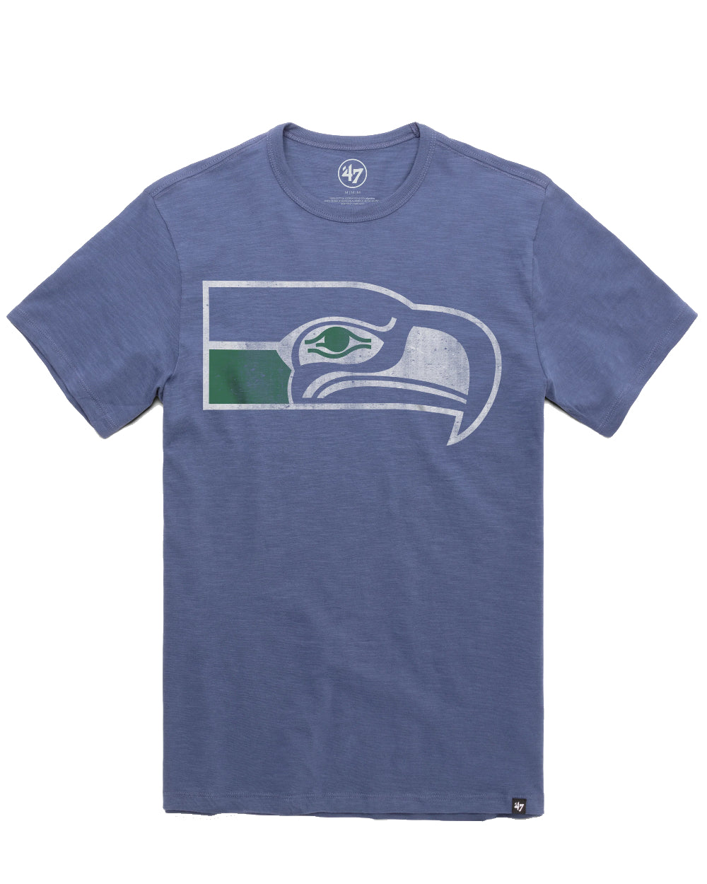 Seattle Seahawks - Legacy Logo Blue T-Shirt 1