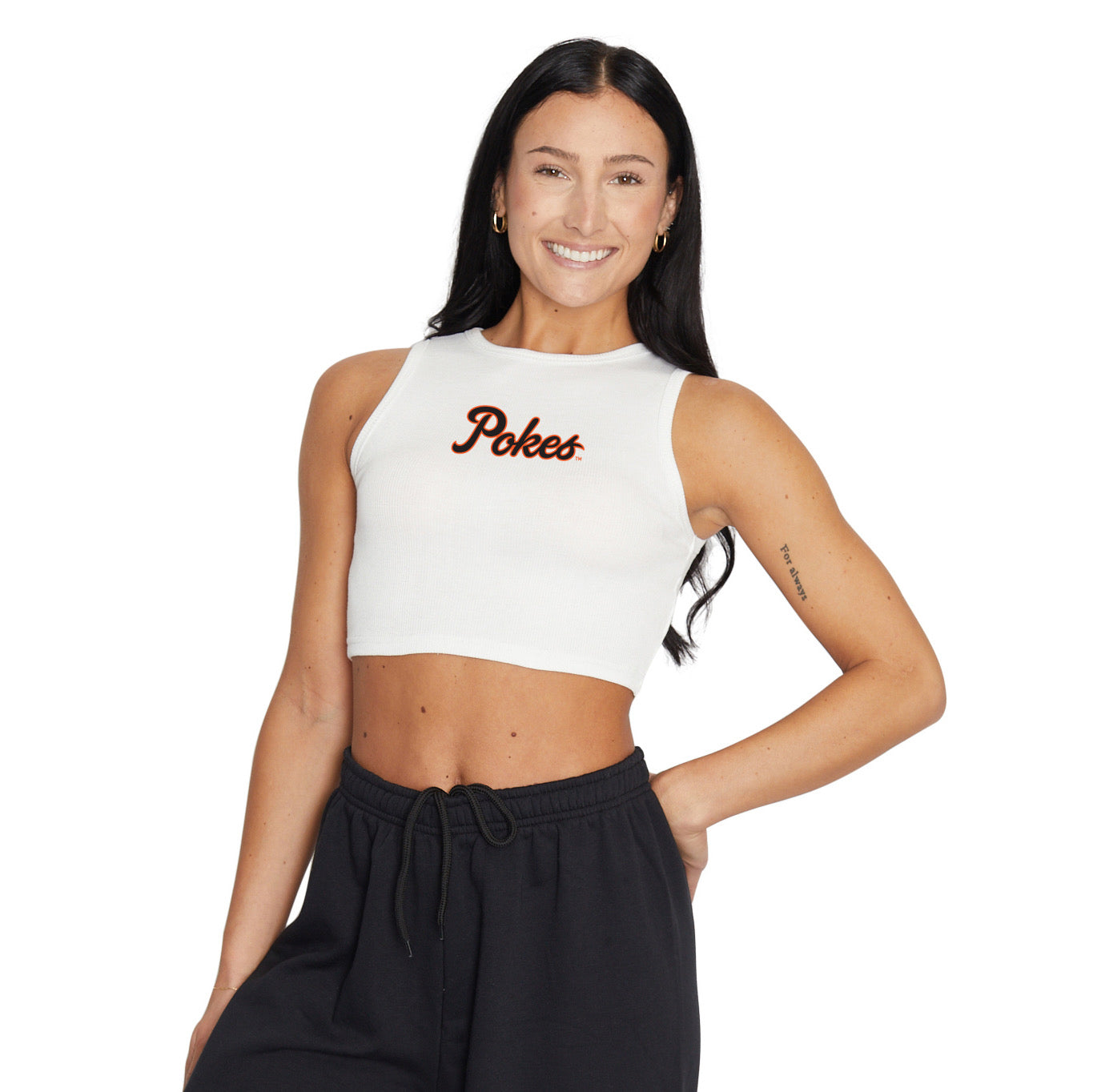 Oklahoma State Touchdown Ribbed Tank | lojobands