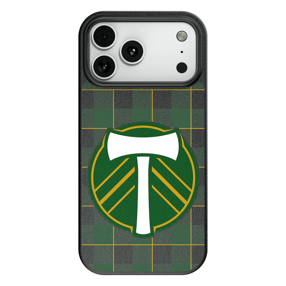 Portland Timbers Plaid MagSafe Compatible Phone Case for Apple iPhone 8