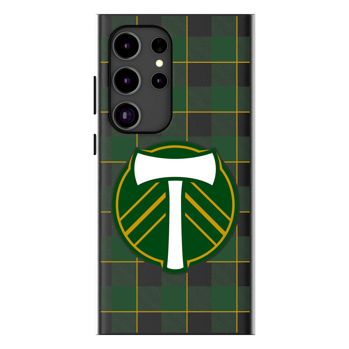 Portland Timbers Plaid MagSafe Compatible Phone Case for Samsung Galaxy 13