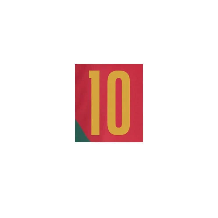 Portugal 2022-23 Home Bernardo #10 Jersey Name Set 2