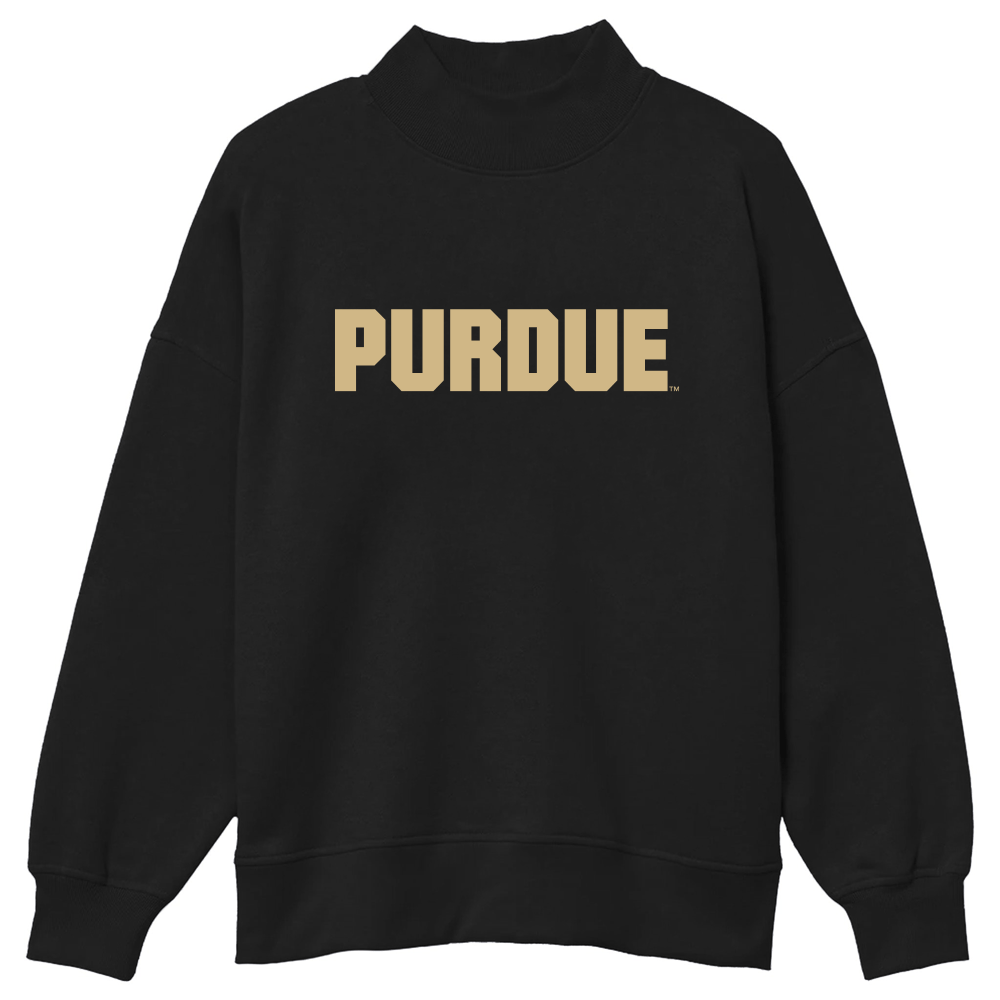 Purdue Mock Neck Sweatshirt | lojobands 1