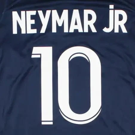 PSG 2022-23 Home Neymar Jr  Youth #10 Jersey Name Set 1