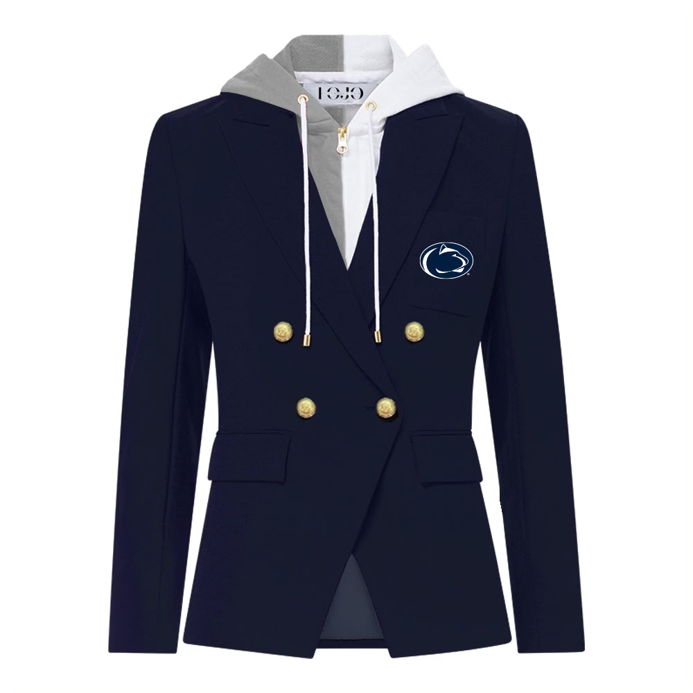 Penn State Hooded Blazer Jacket | lojobands 1
