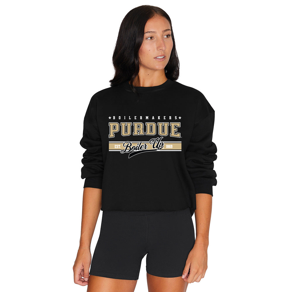 Purdue Black Crewneck | lojobands 3
