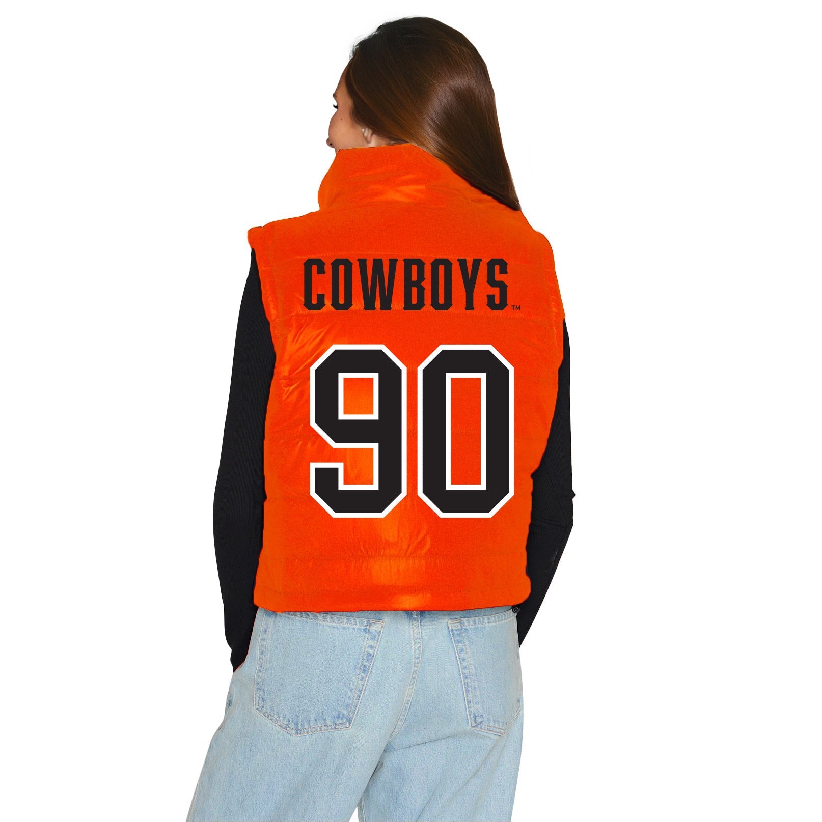 Oklahoma State Puffer Vest | lojobands 2
