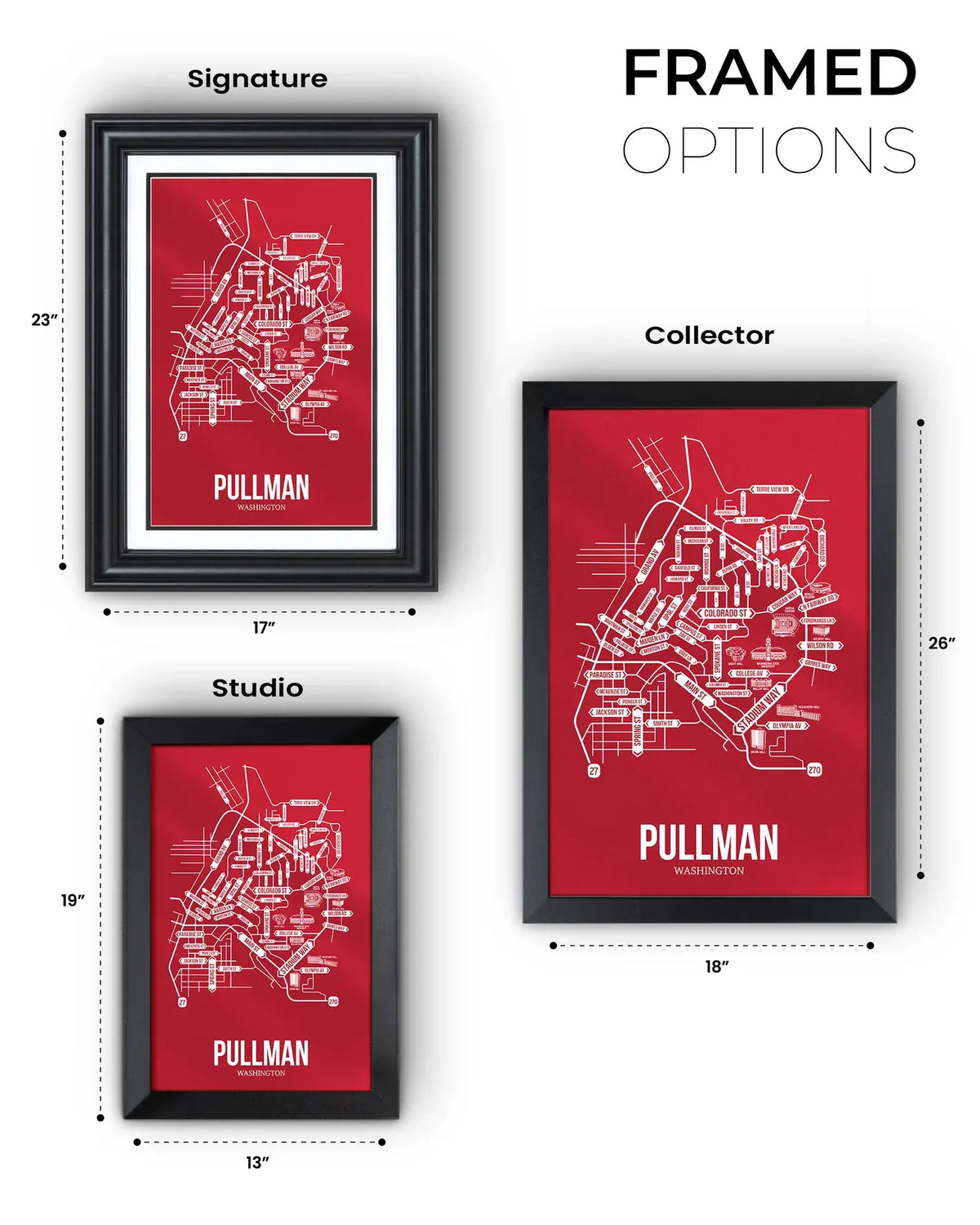 Pullman, Washington street map 15