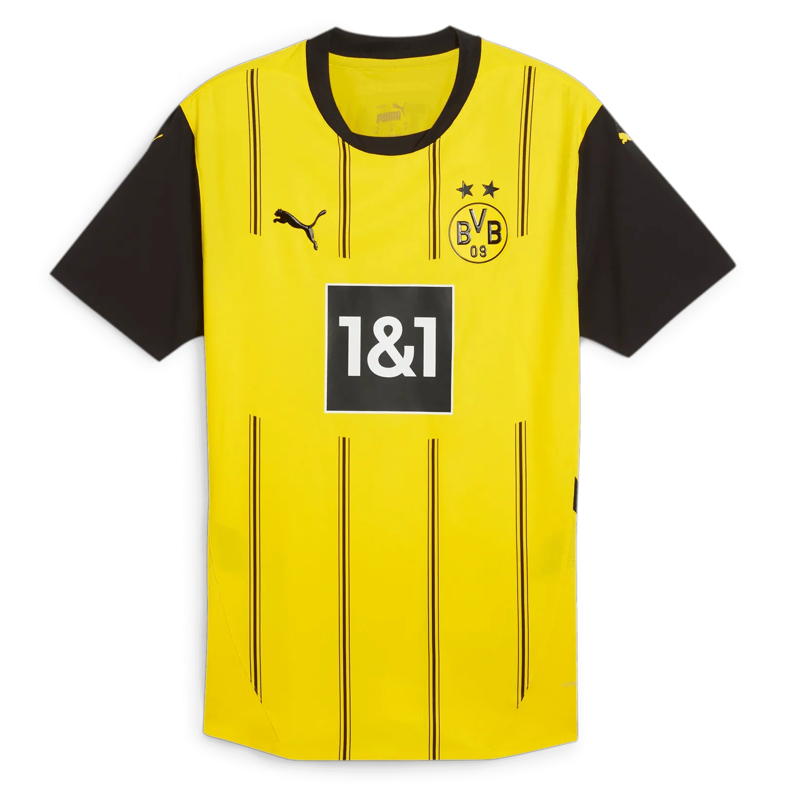 Puma 2024-25 Borussia Dortmund Men's Authentic Home Jersey 1