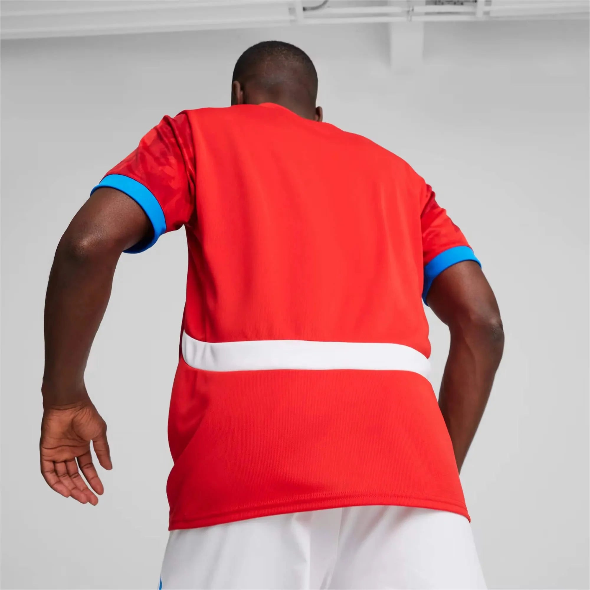 Puma 2024-25 Czech Republic Men's Stadium Home Jersey 3