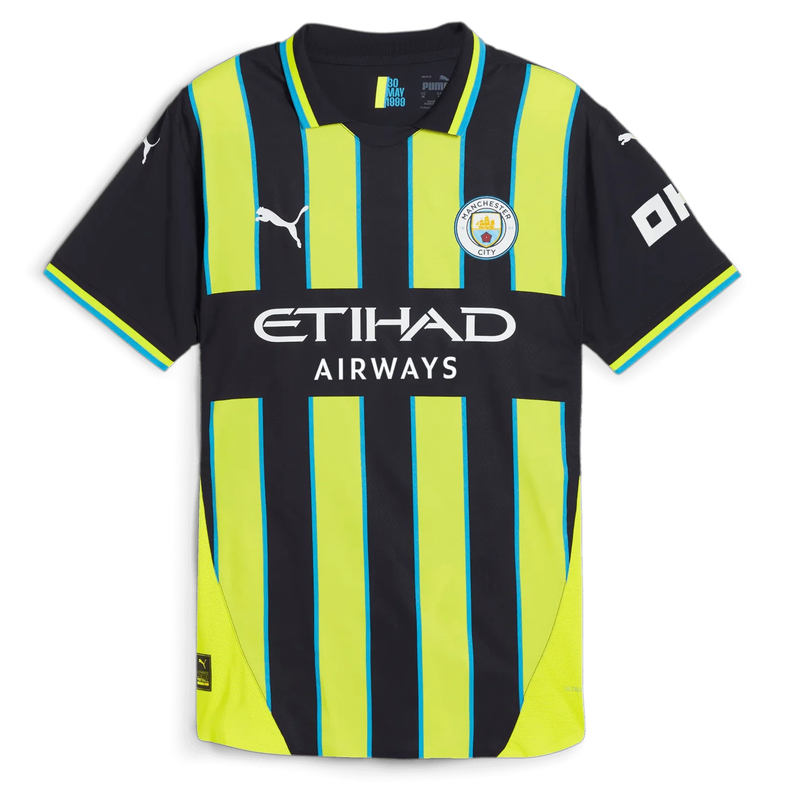Puma 2024-25 Manchester City Men's Authentic Away Jersey 1