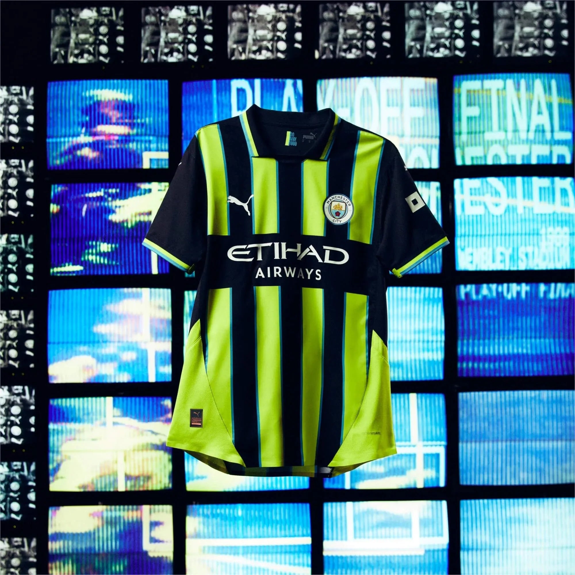 Puma 2024-25 Manchester City Men's Authentic Away Jersey 4