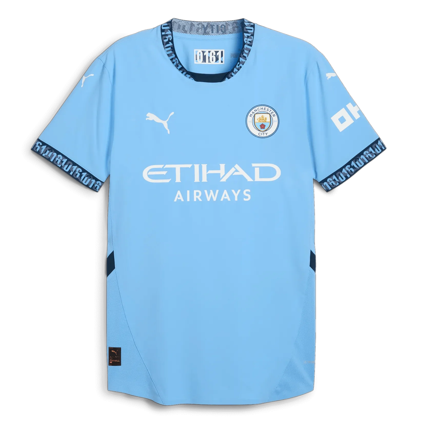Puma 2024-25 Manchester City Men's Authentic Home Jersey 1