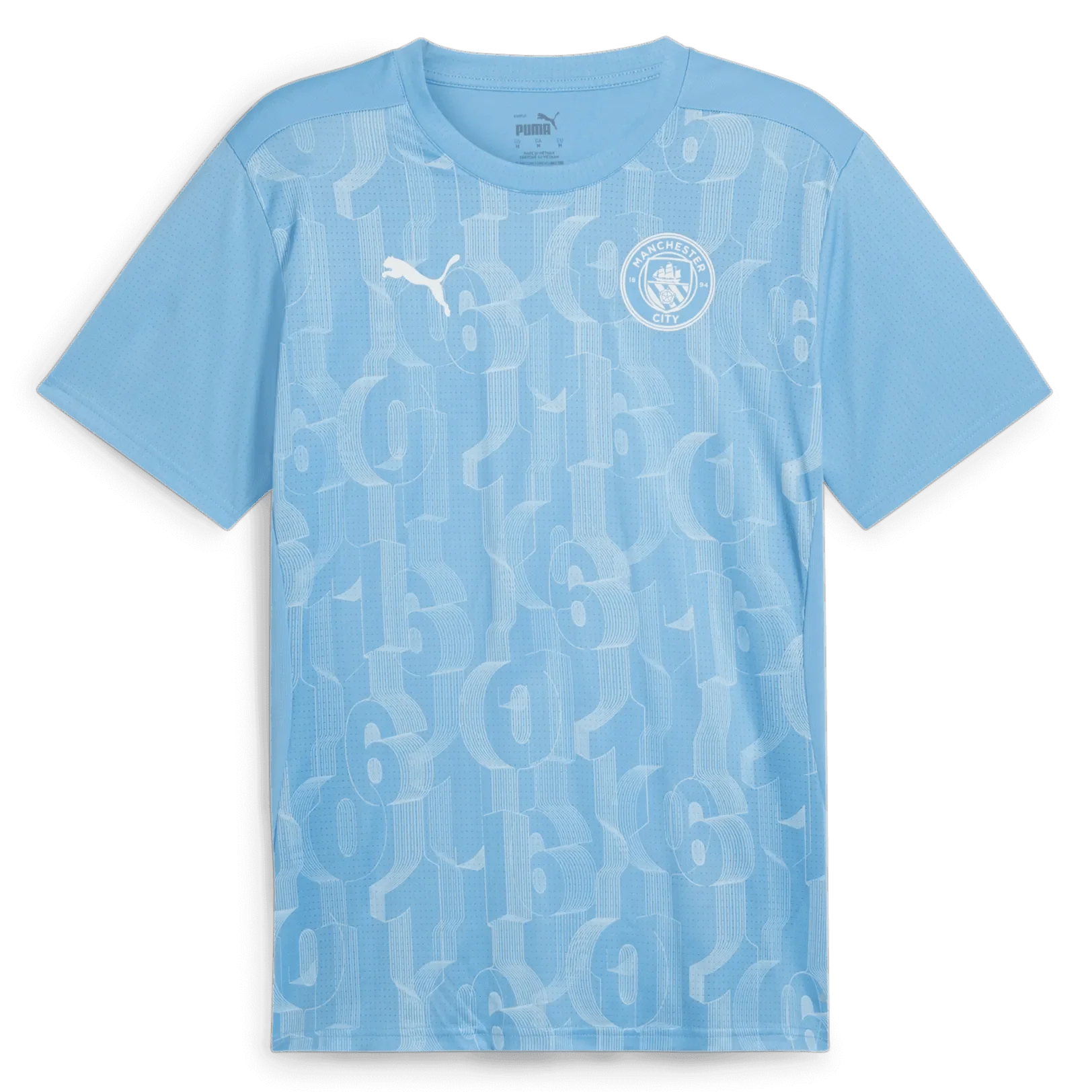 Puma 2024-25 Manchester City Men's Pre-Match Jersey 1