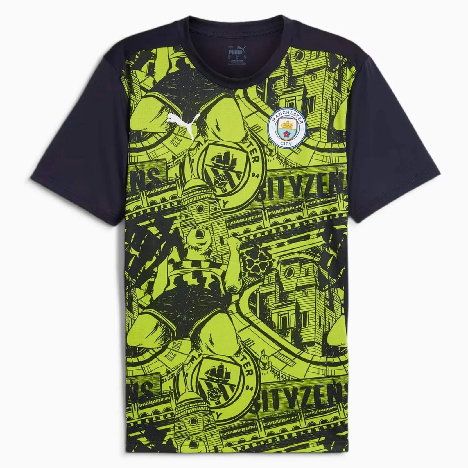 Puma 2024-25 Manchester City Men's Pre-Match Jersey 1