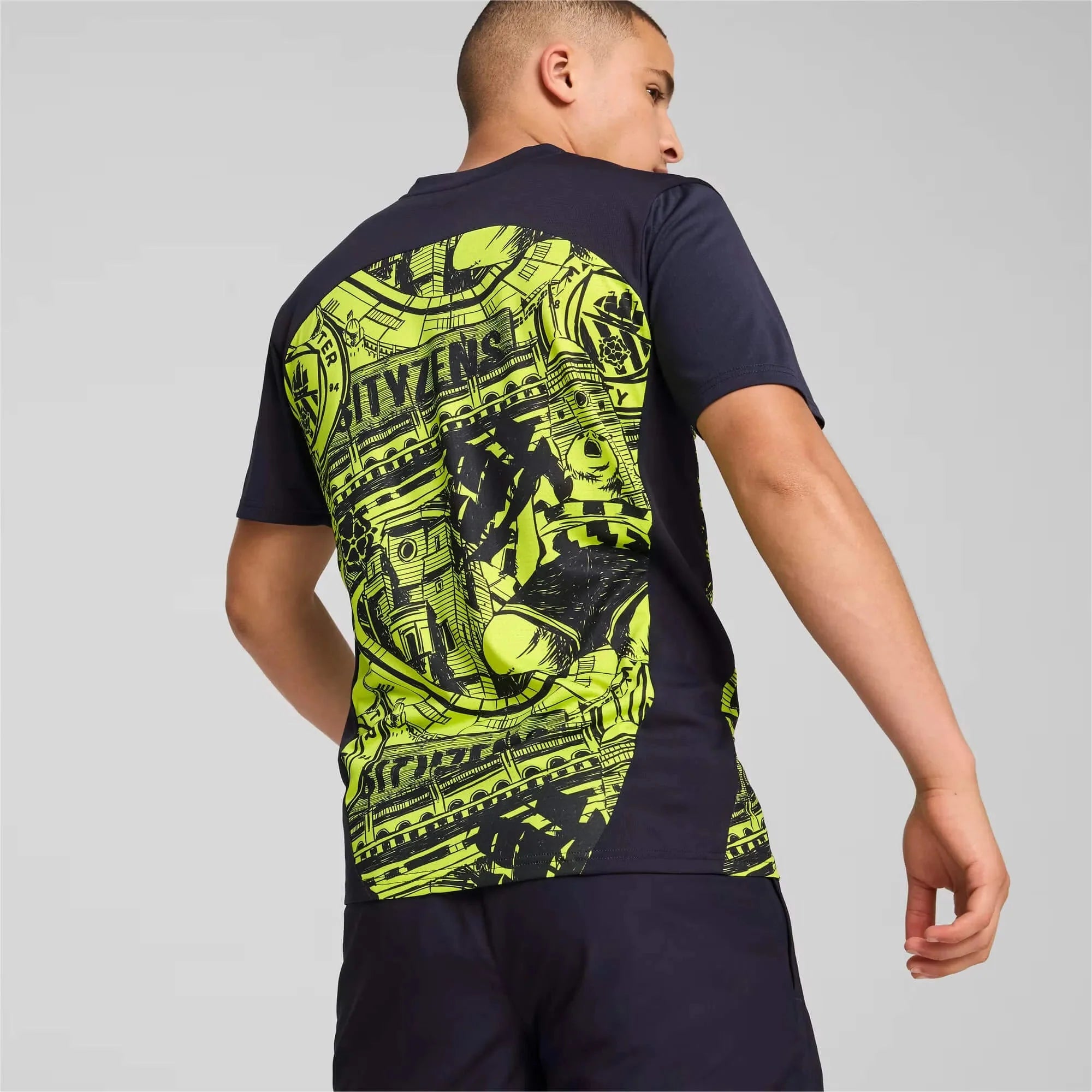 Puma 2024-25 Manchester City Men's Pre-Match Jersey 4