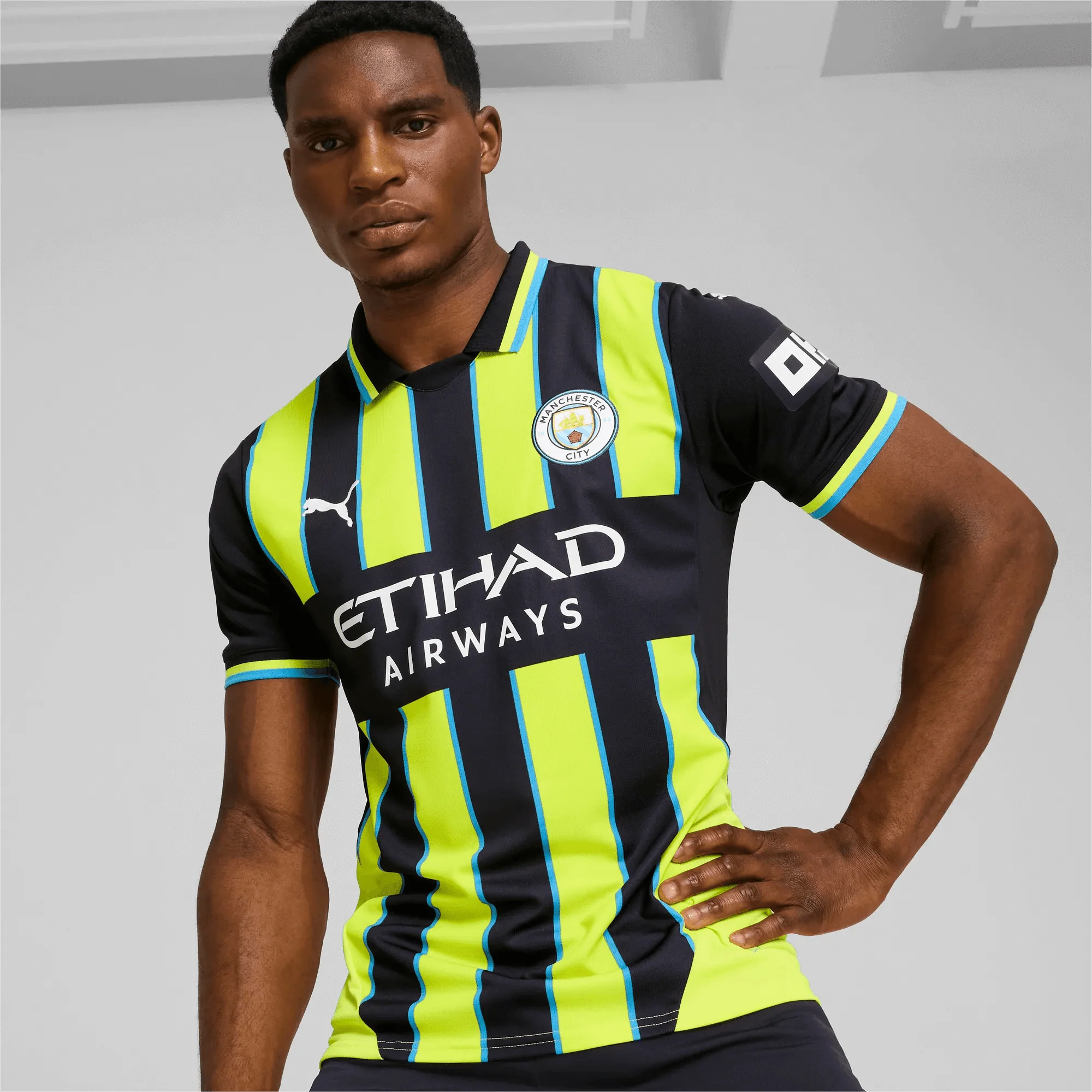 Puma 2024-25 Manchester City Men's Stadium Away Jersey 4