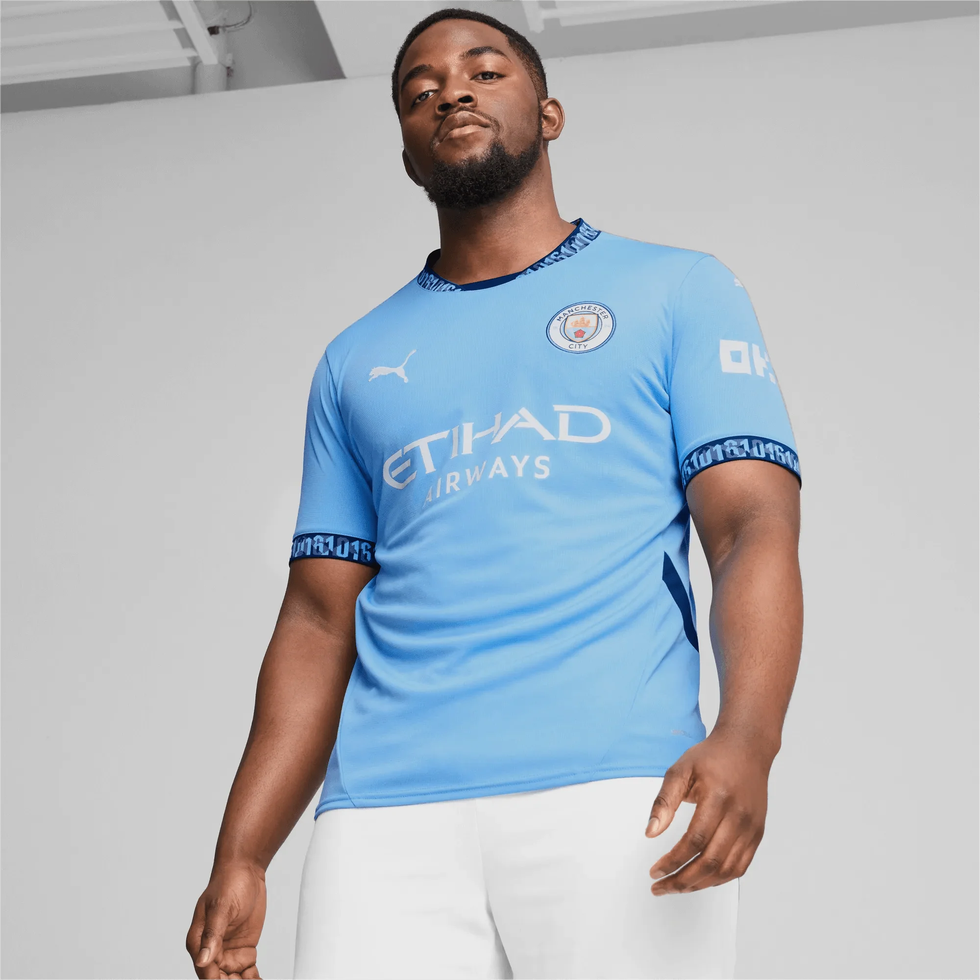 Puma 2024-25 Manchester City Men's Stadium Jersey 2