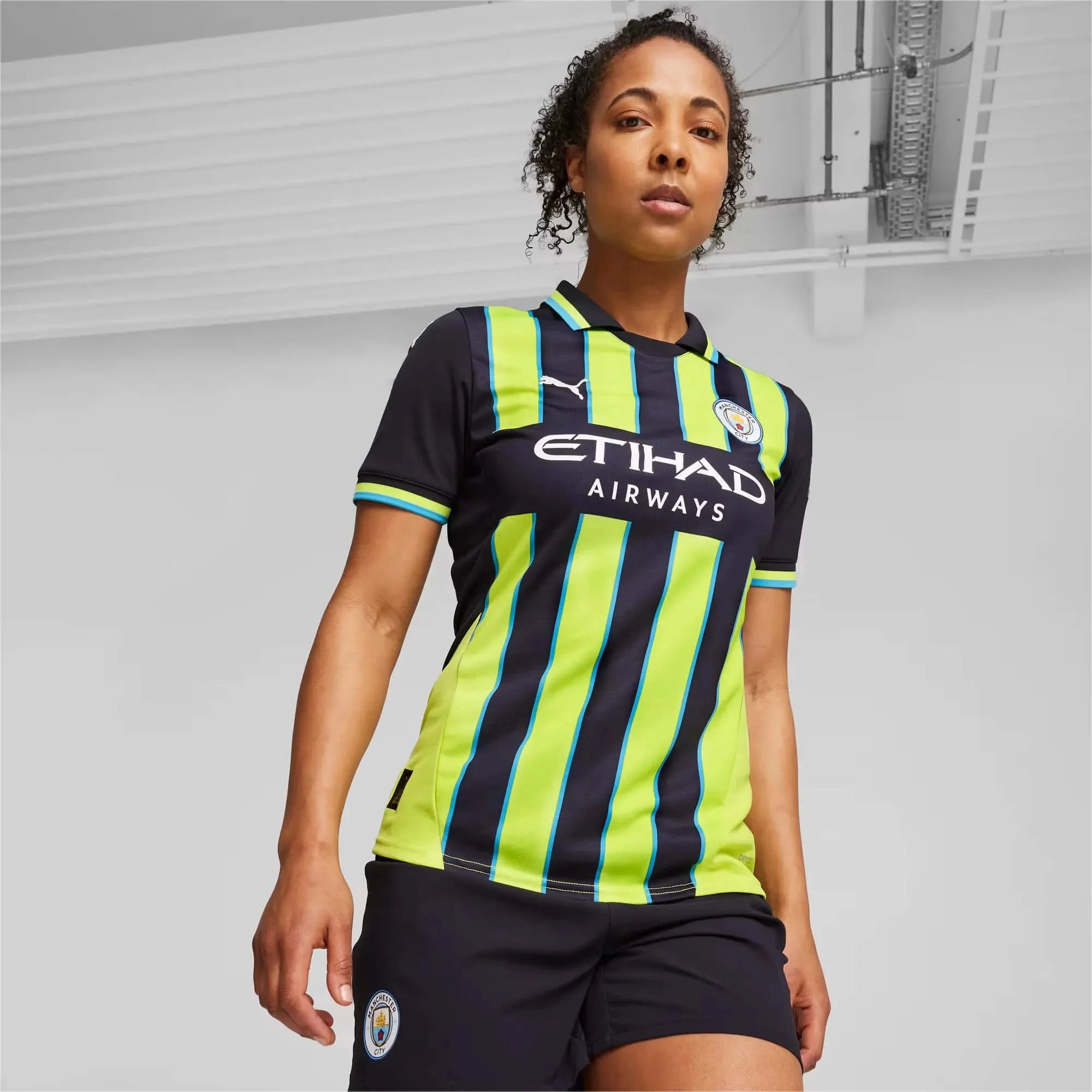 Puma 2024-25 Manchester City Women's Stadium Away Jersey 3