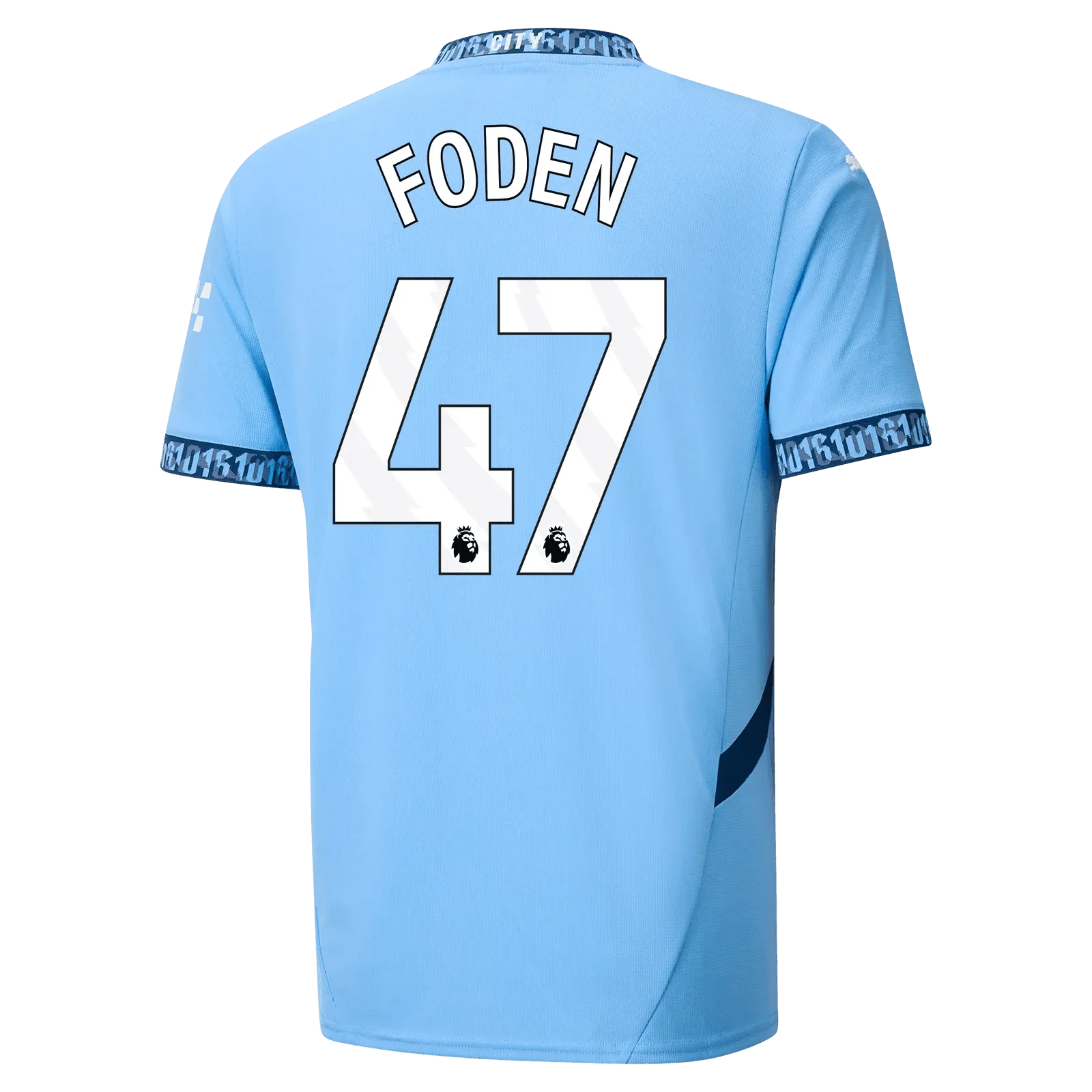Puma 2024-25 Manchester City Men's Stadium Jersey 13