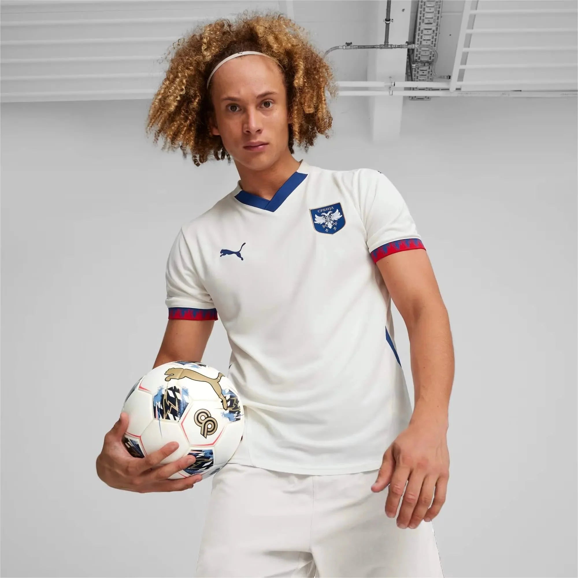 Puma 2024-25 Serbia Men's Stadium Away Jersey 2