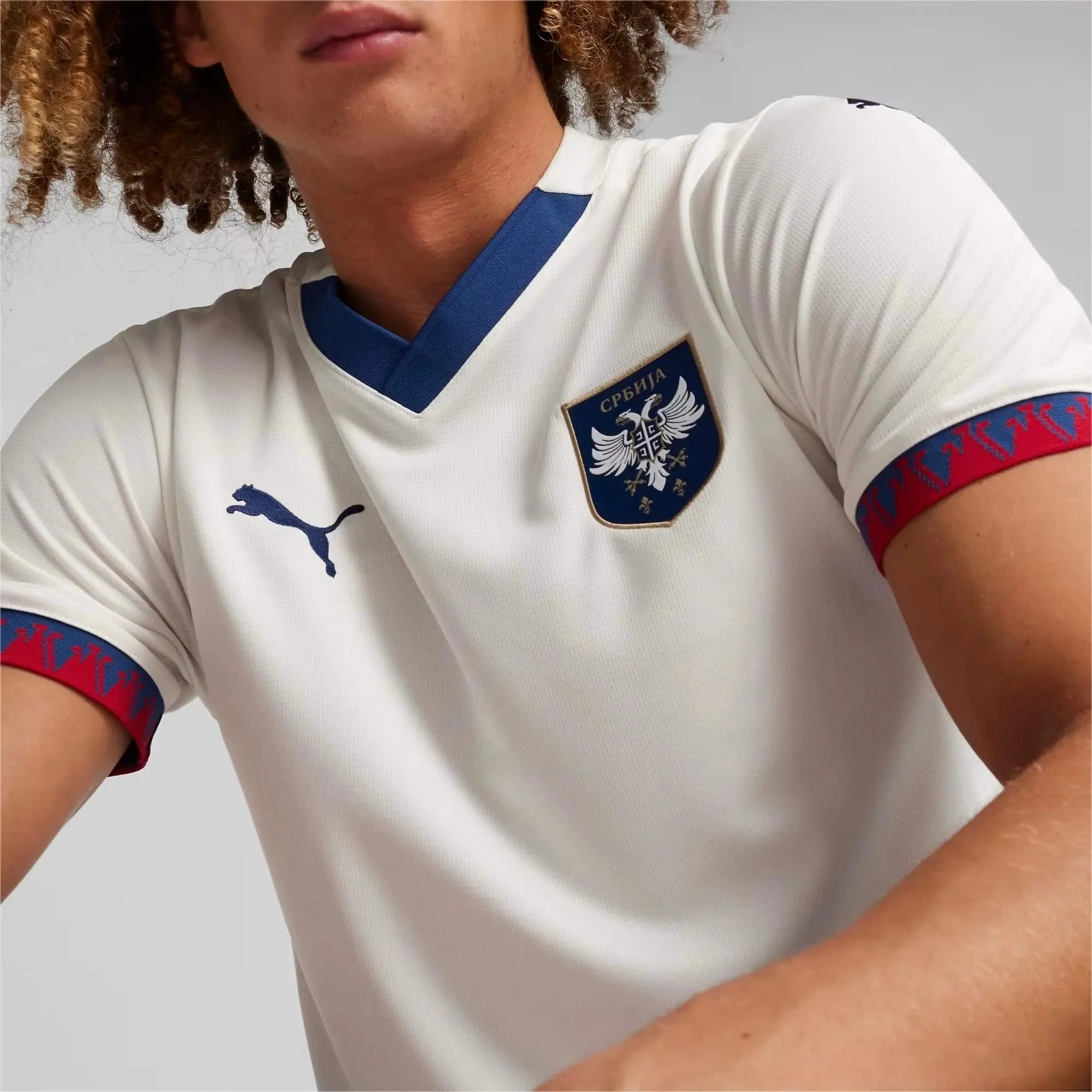 Puma 2024-25 Serbia Men's Stadium Away Jersey 4