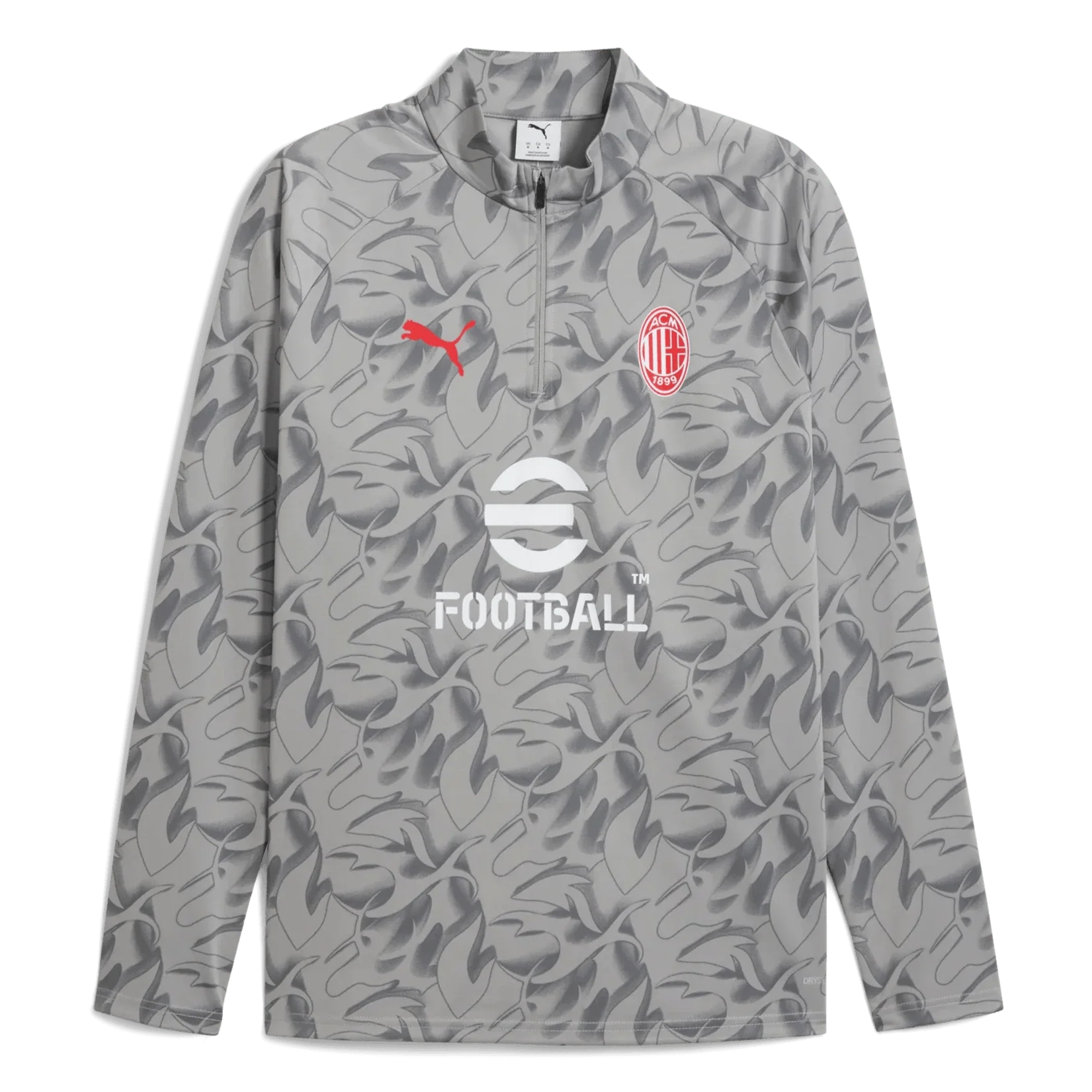 Puma 2025-26 AC Milan Men's 1/4 Zip Training Top 1