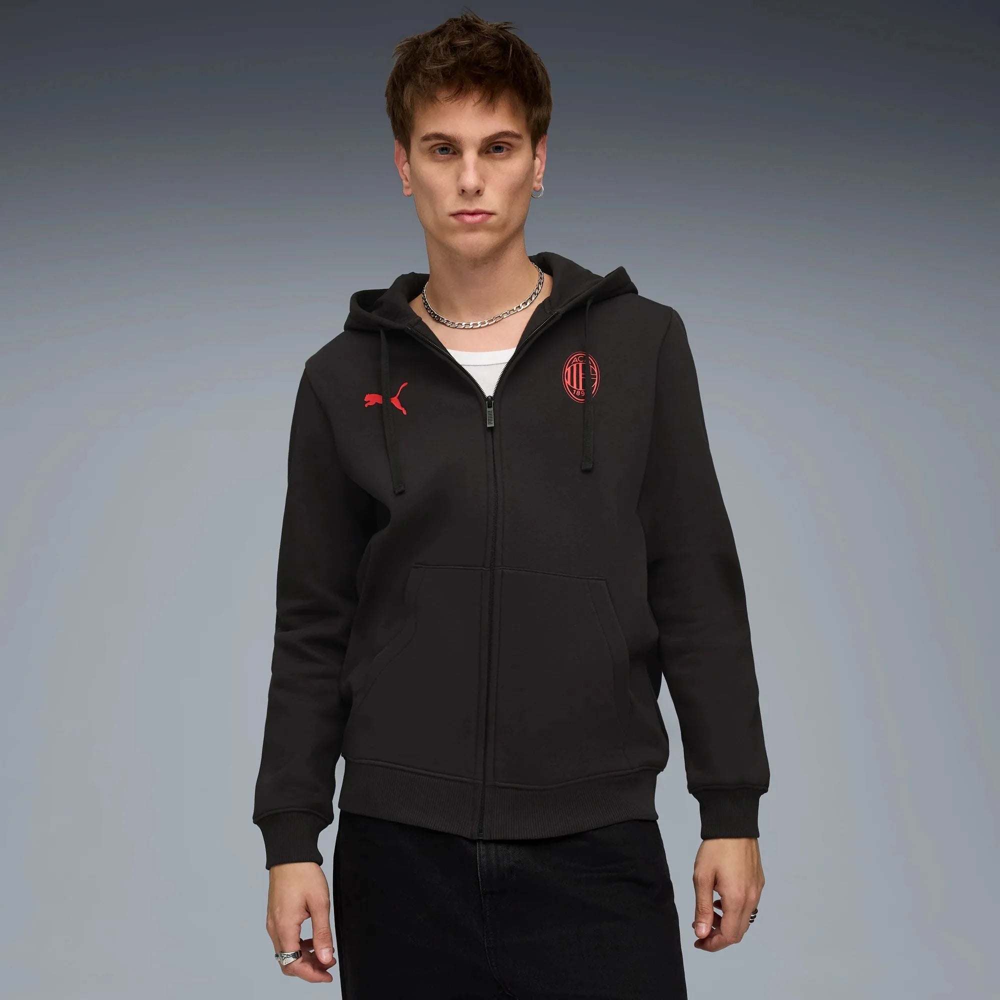 Puma 2025-26 AC Milan Men's FTBLESS Jacket 3