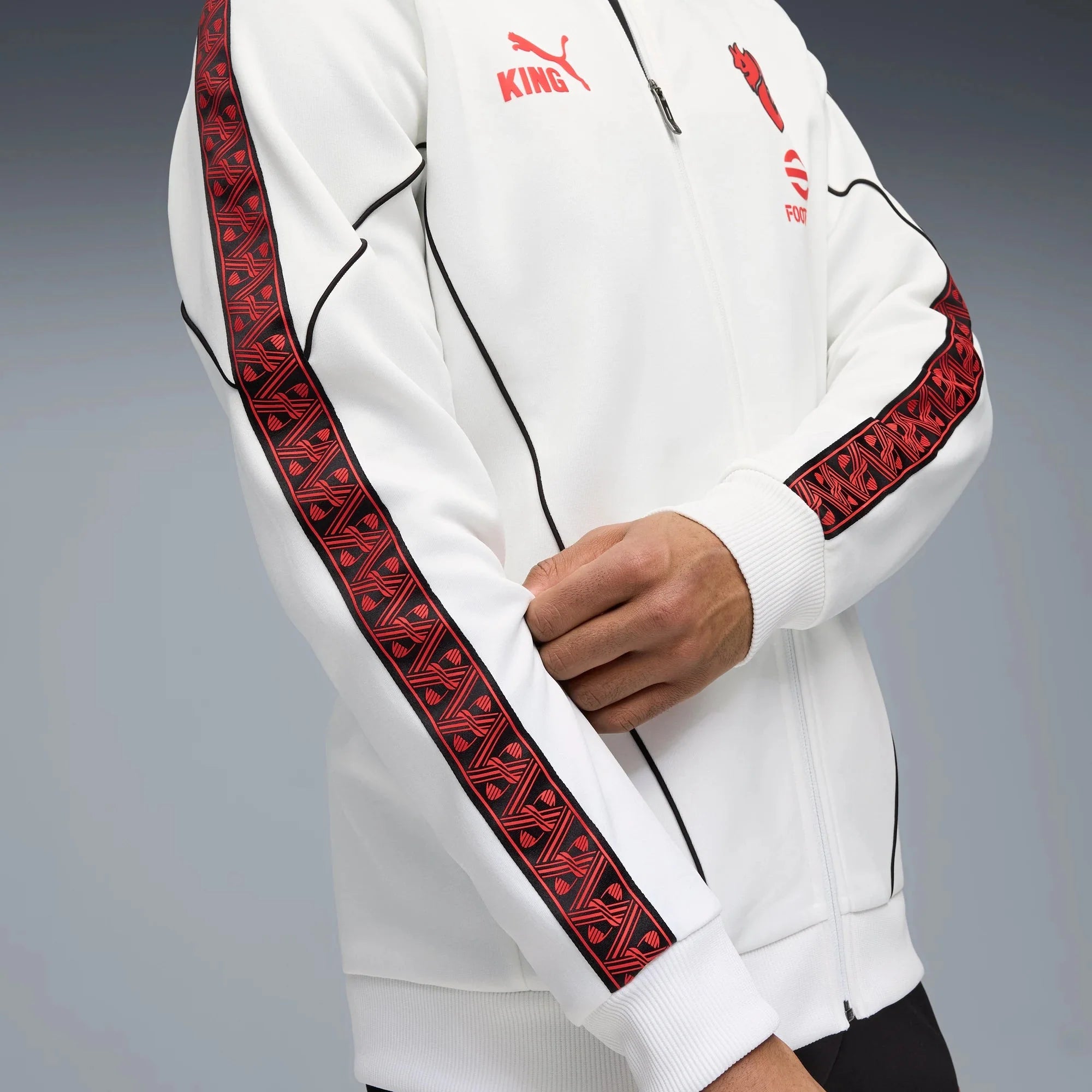 Puma 2025-26 AC Milan Men's KING Anthem Jacket 8