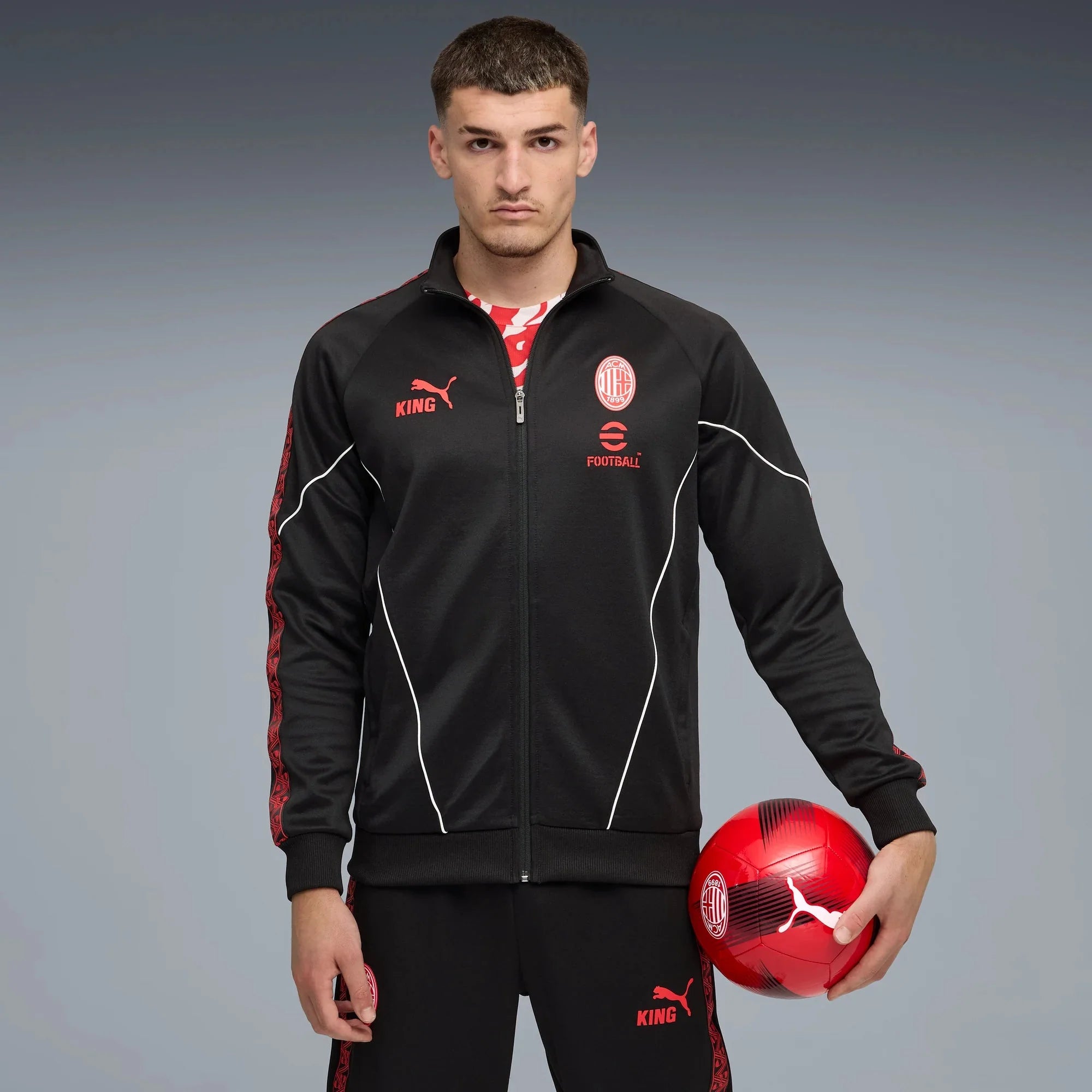 Puma 2025-26 AC Milan Men's KING Anthem Jacket 9
