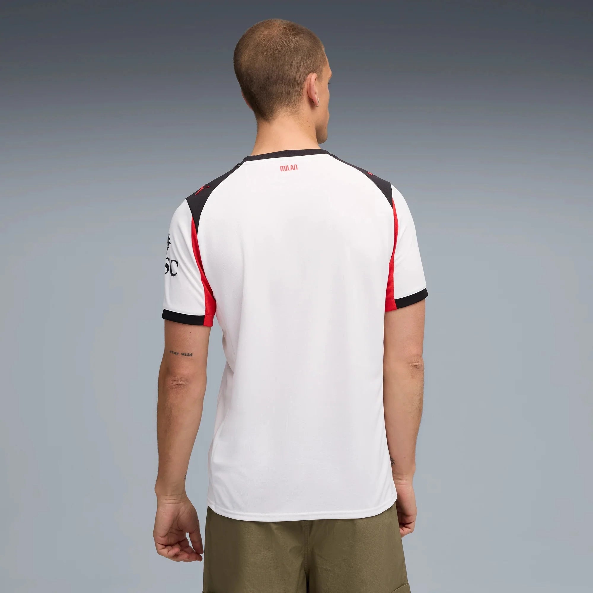 Puma 2025-26 AC Milan Men's Stadium Away Soccer Jersey 4